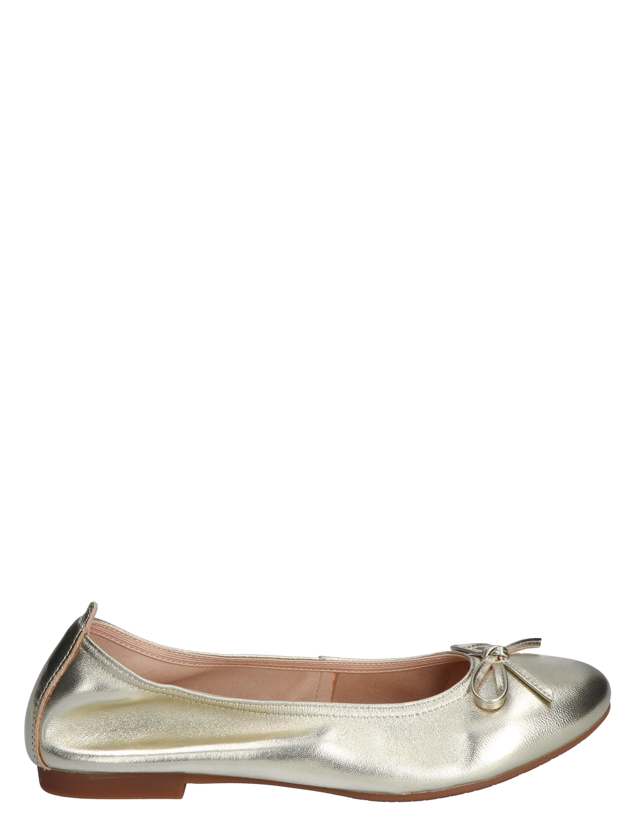 Haniya Light Gold Leather