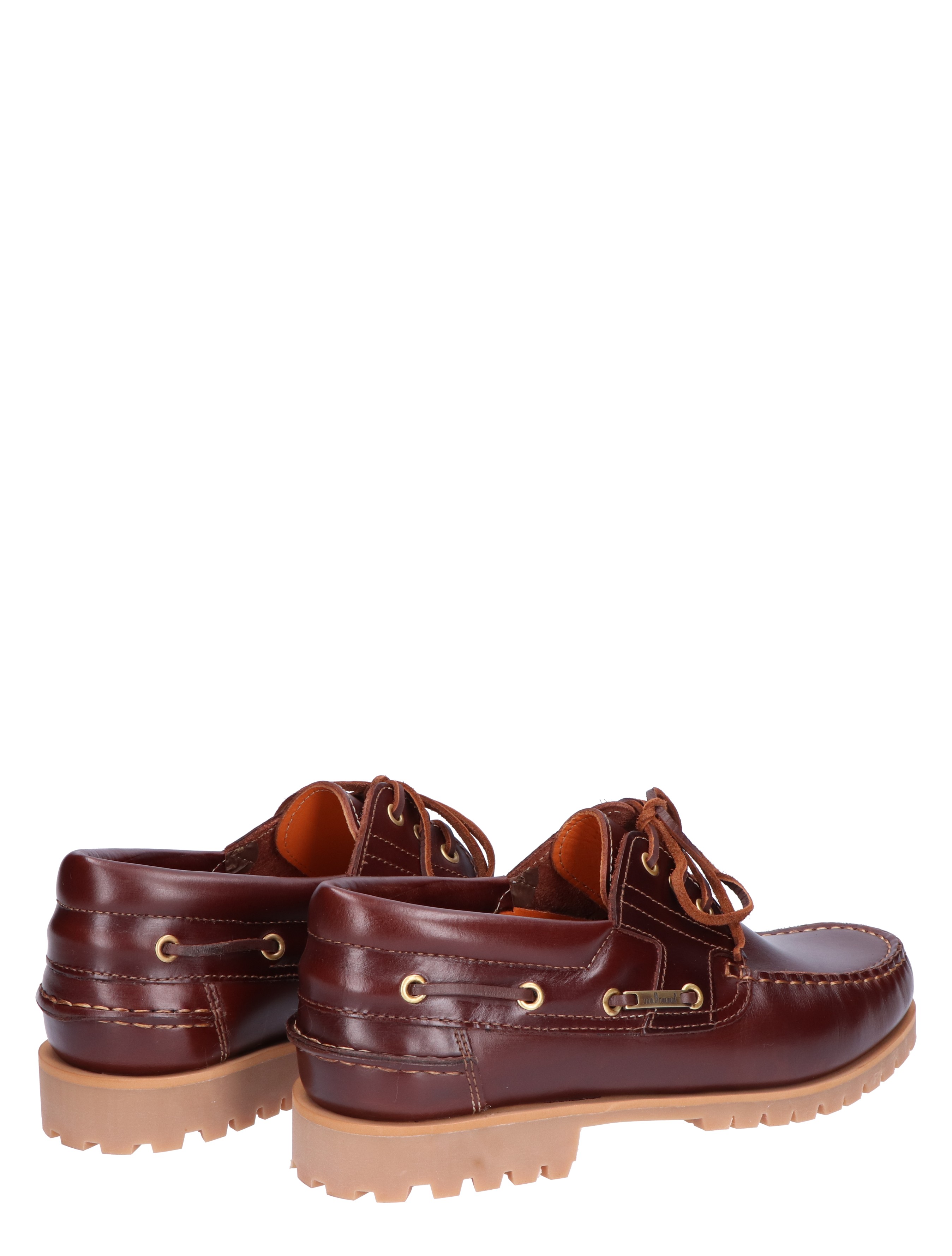 Van Bommel - 30002 Boat Shoe 27-01 Brown H-Wijdte - Heren - Veterschoenen - Casual Veterschoenen - 18375_22_5