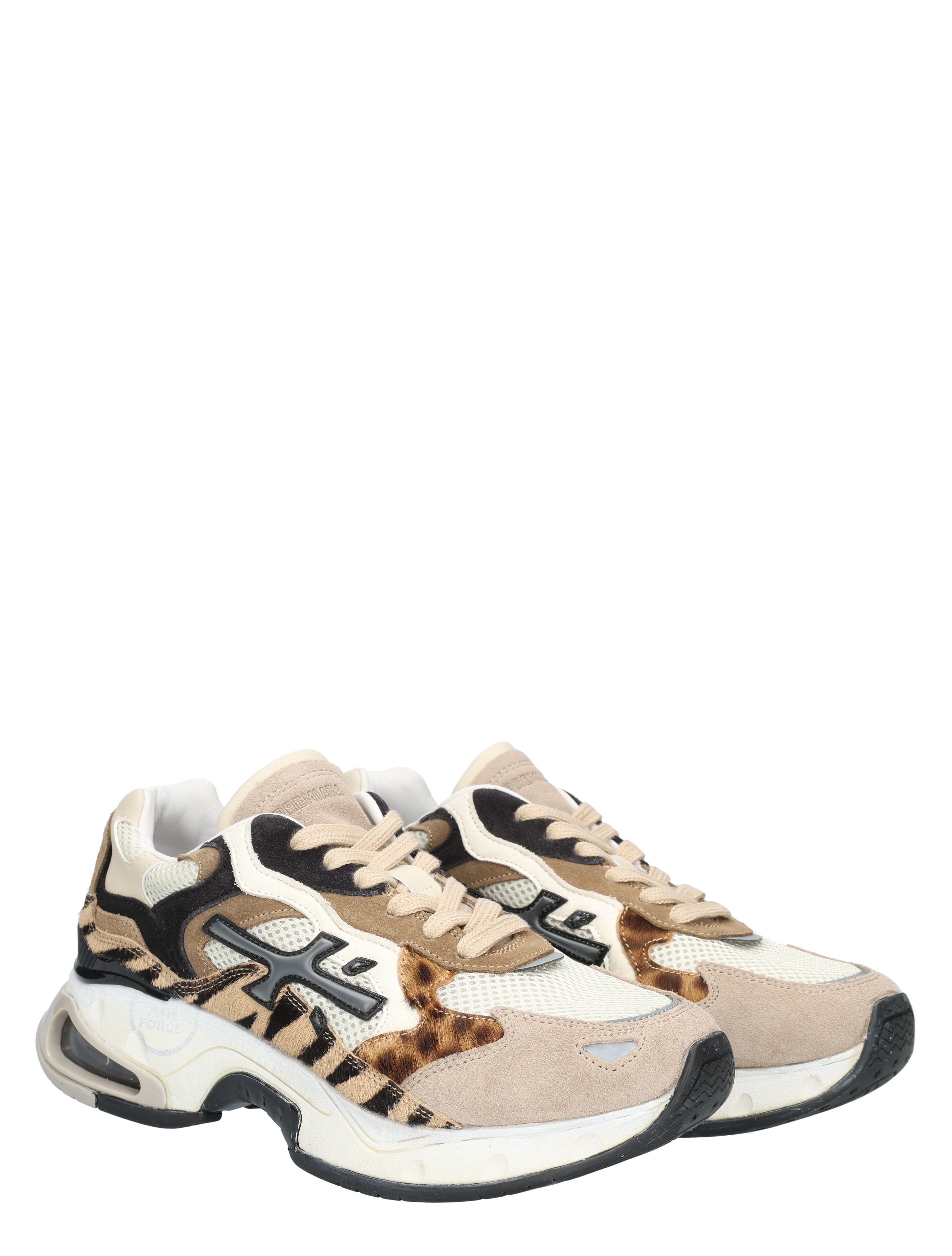 Premiata - Sharkyd Women 425 White Brown - Sneakers - Dames - Lage Sneakers - 48847_82_5