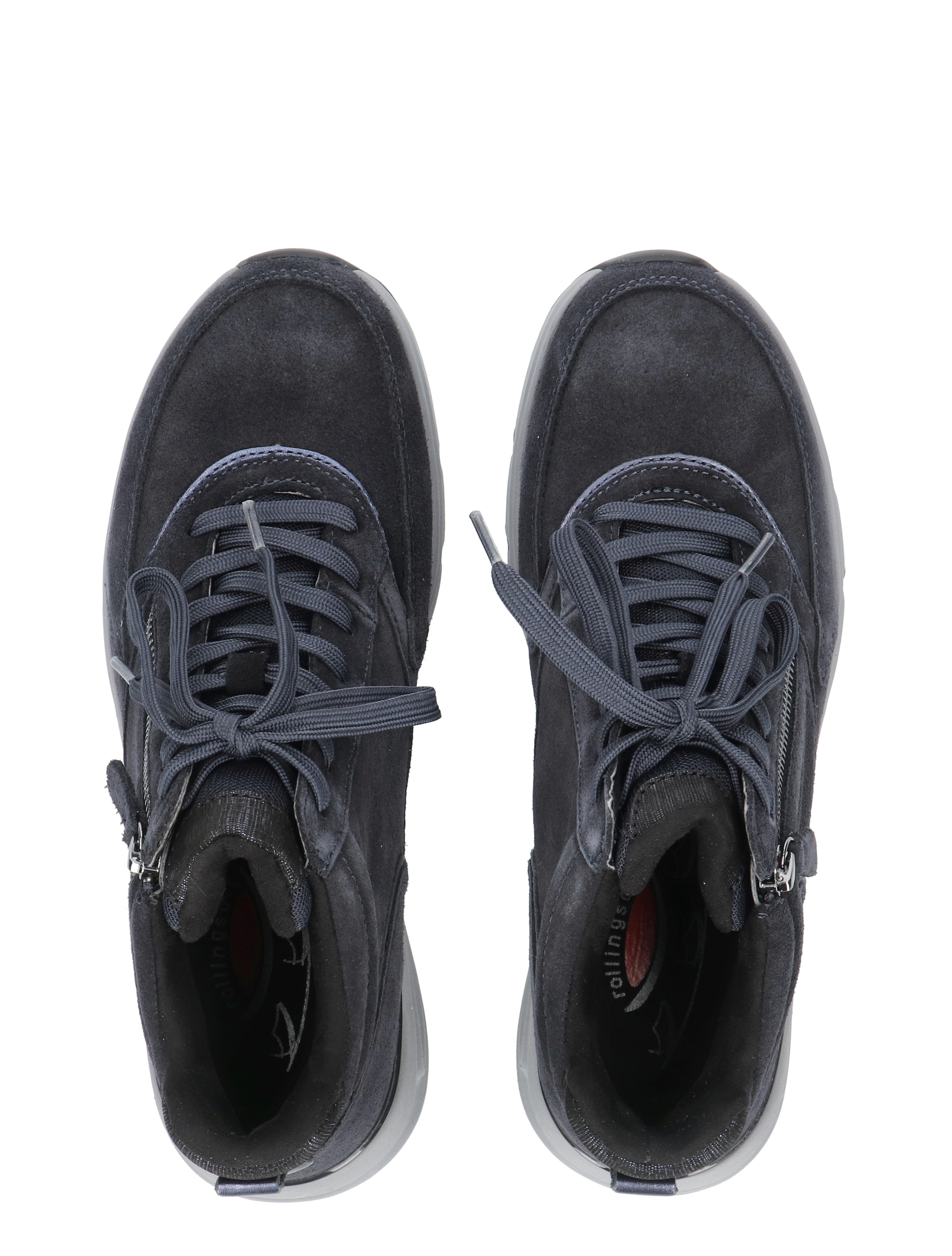 sneakers, donkerblauw, luxe, suede, zachte-zool