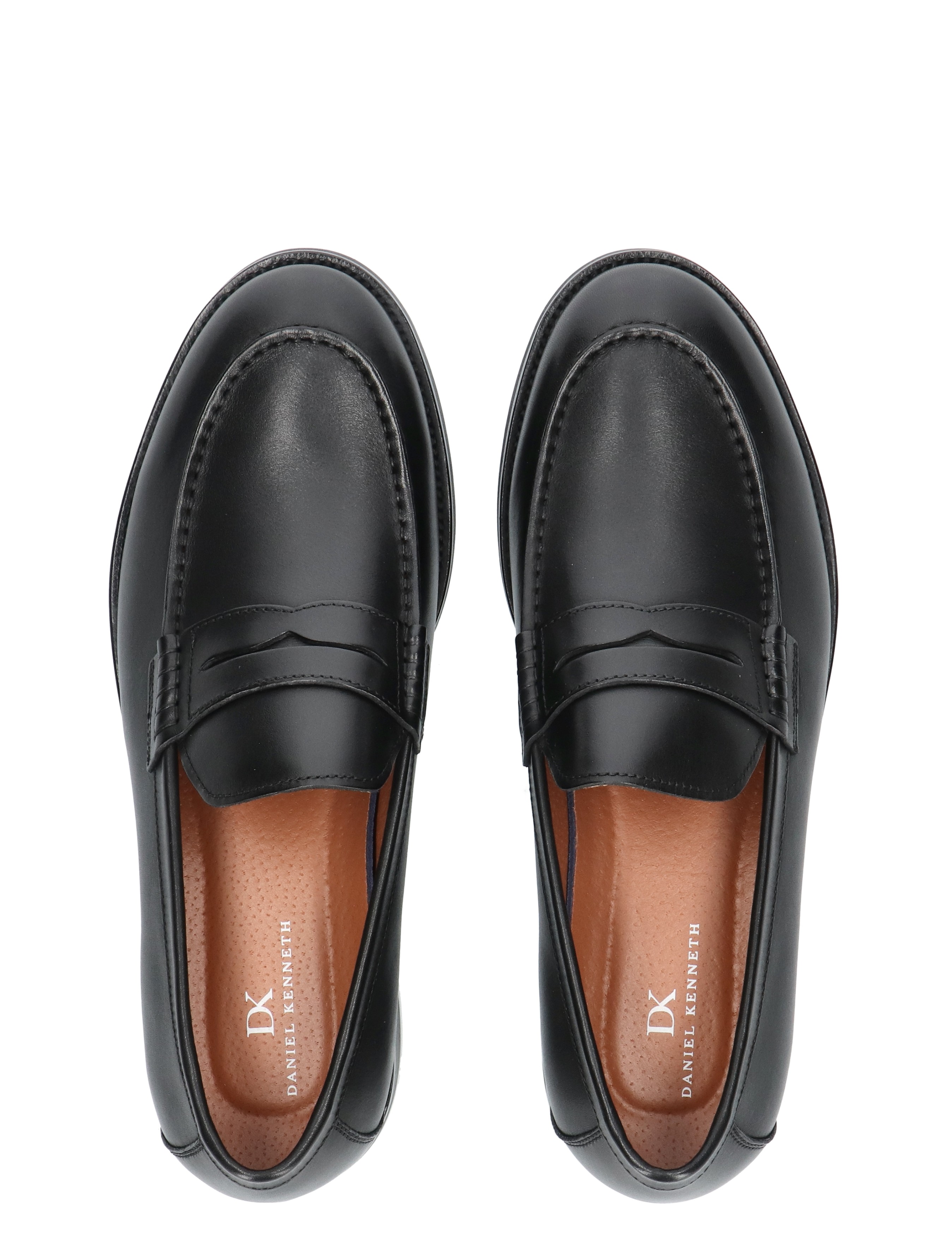 laarzenschoenen, loafers, leren, zwart, riemdetail