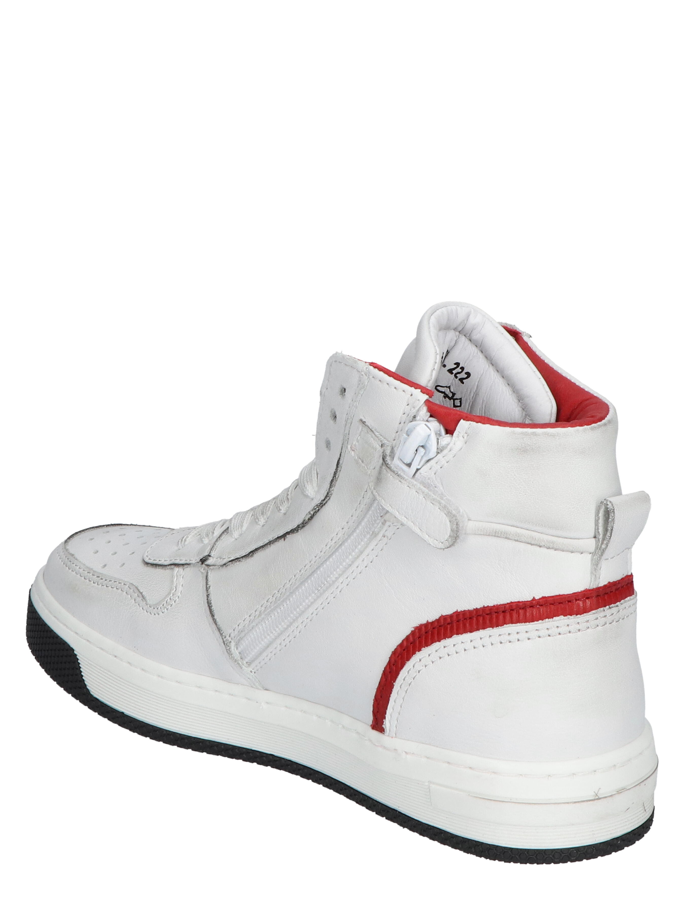 H1301 White Red Black