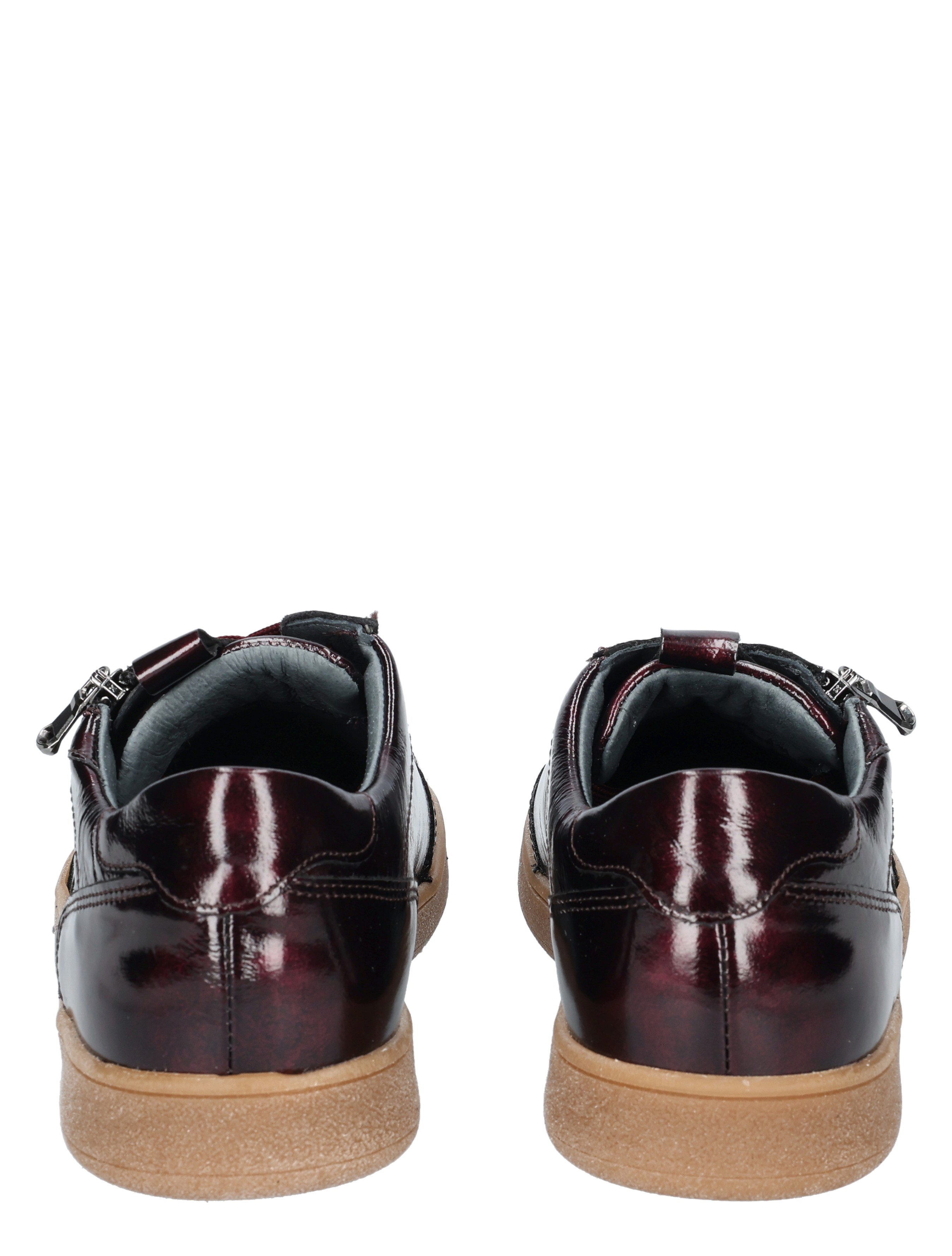 schoenen, lakschoen, burgundy, glanzend leer, zachte zool