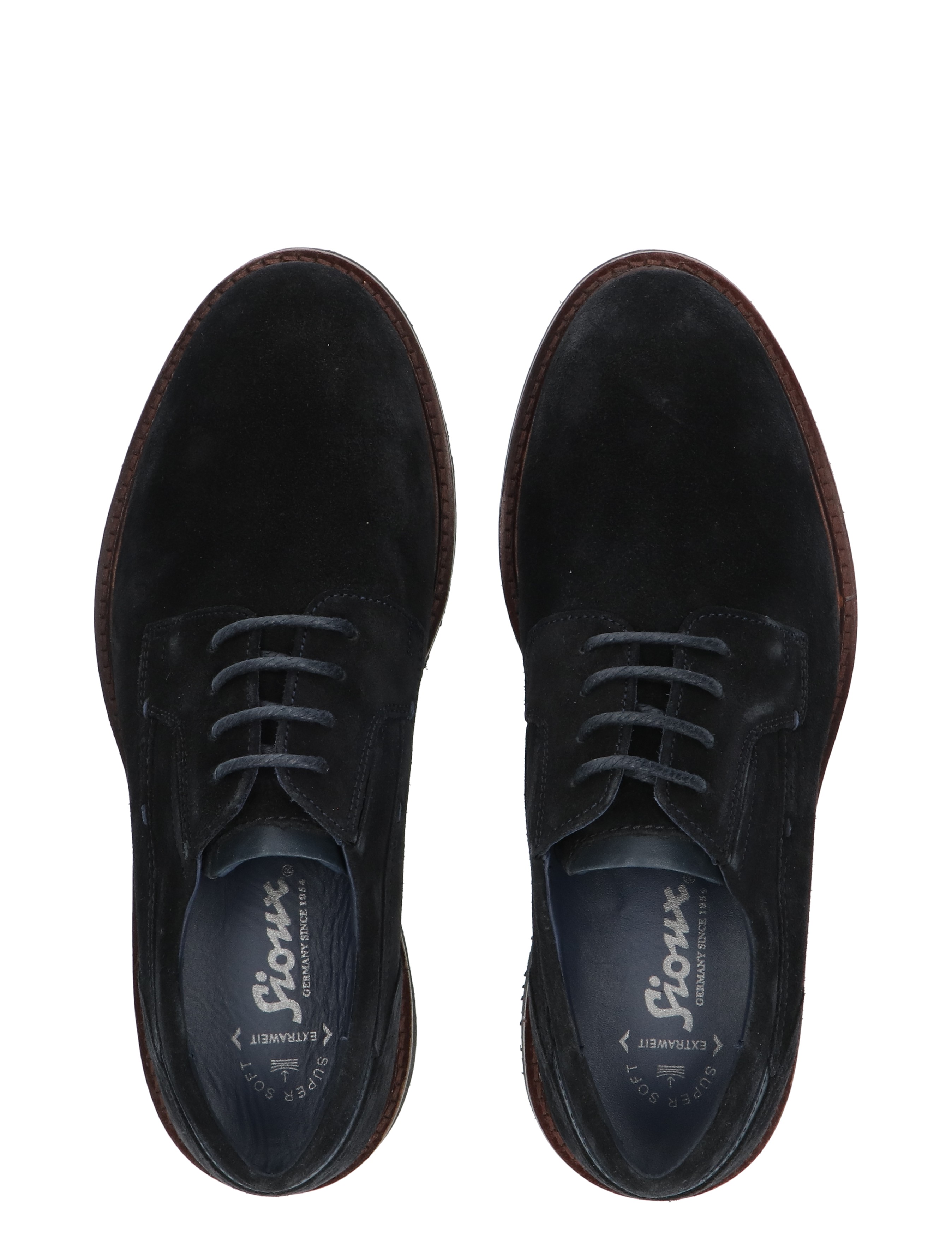 Sioux - Dilip 10985 Dark Blue H-Wijdte - Heren - Veterschoenen - Casual Veterschoenen - 45933_33_7