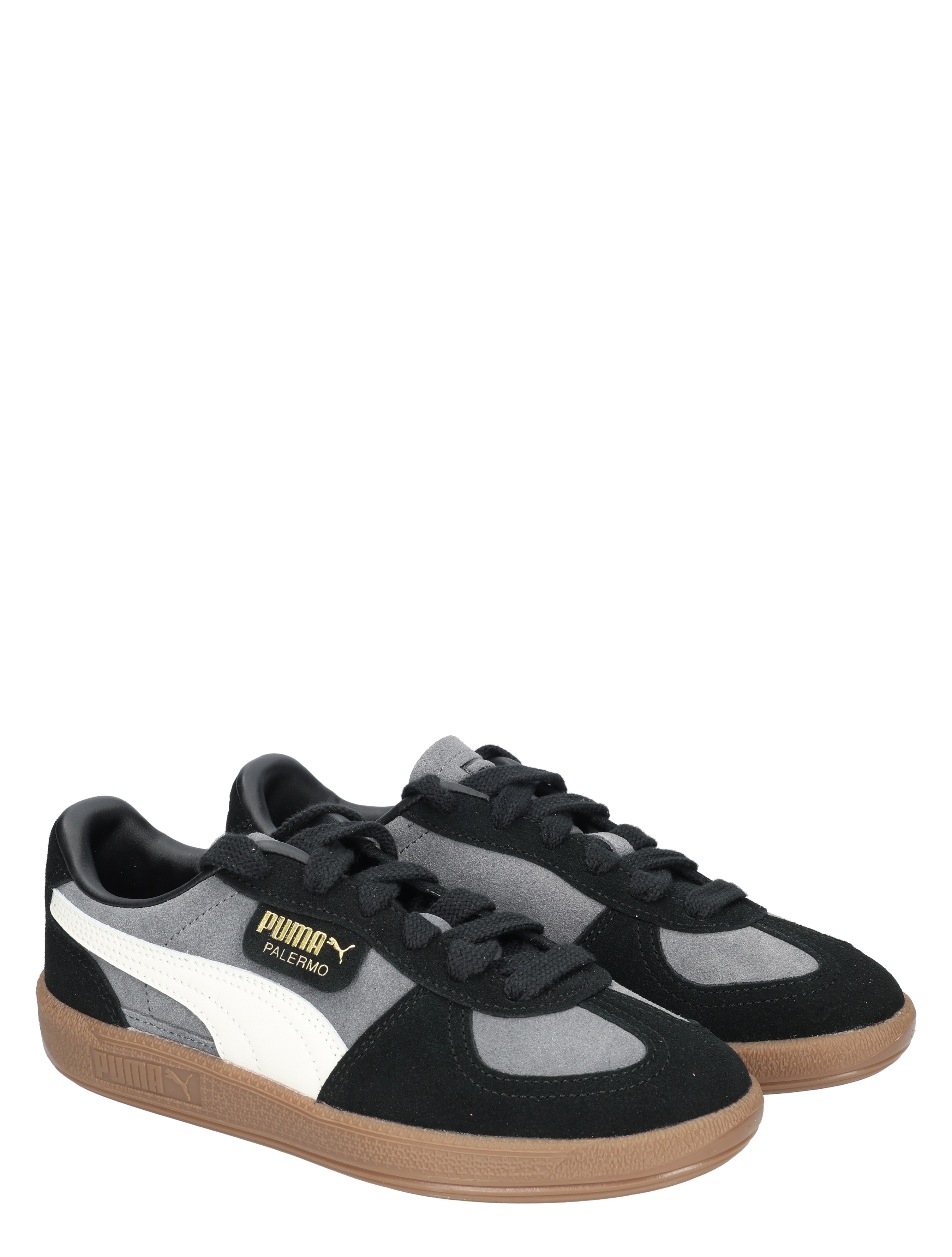 Puma - Palermo JR  397271 48 Cool Dark Gray Vapor - Sneakers - Lage Sneakers - Jongens - 49708_19_5