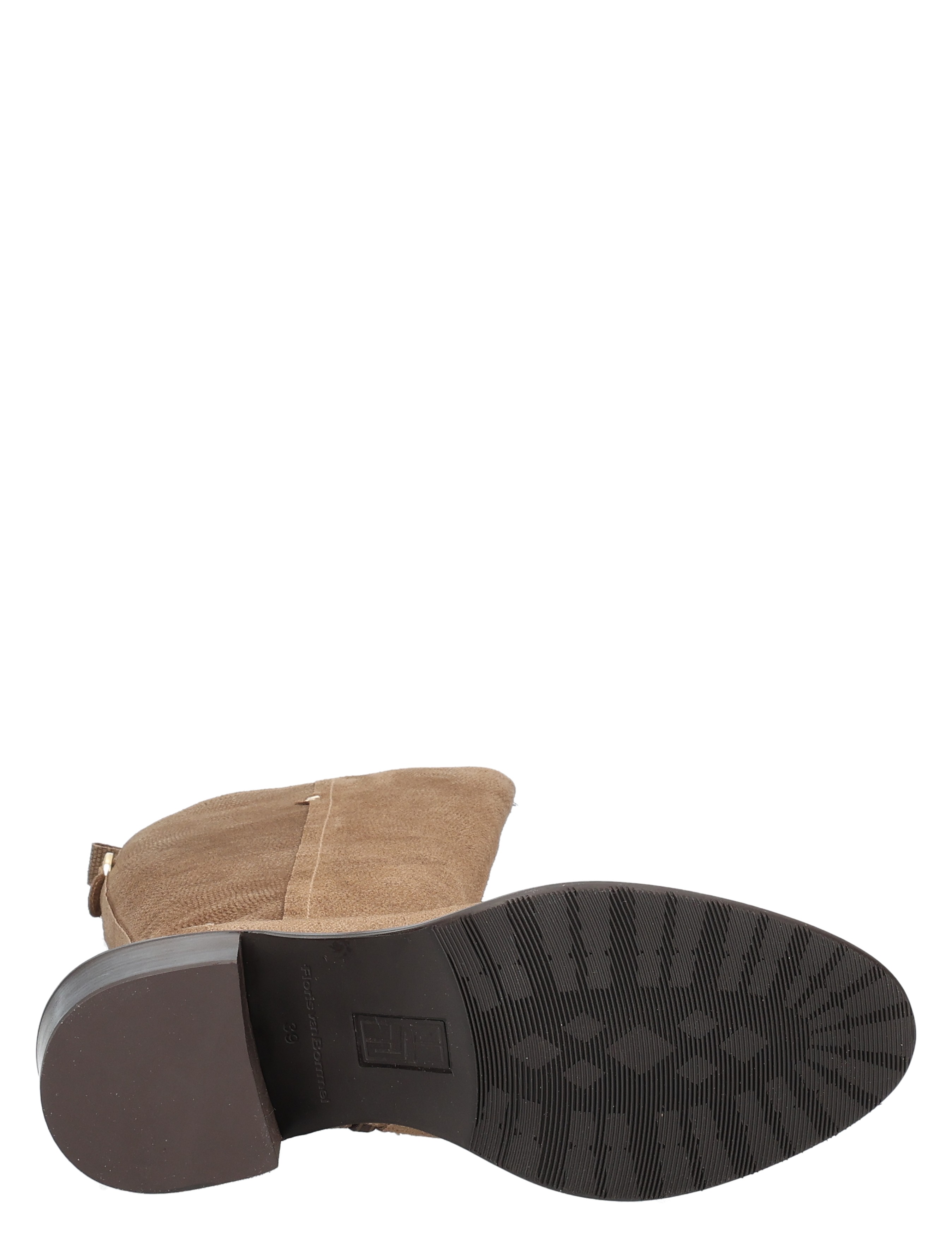 Floris van Bommel - Chiusi SFW-80047 34-01 Taupe G-Wijdte - Dames - Boots - Lange Laarzen - 49297_77_7