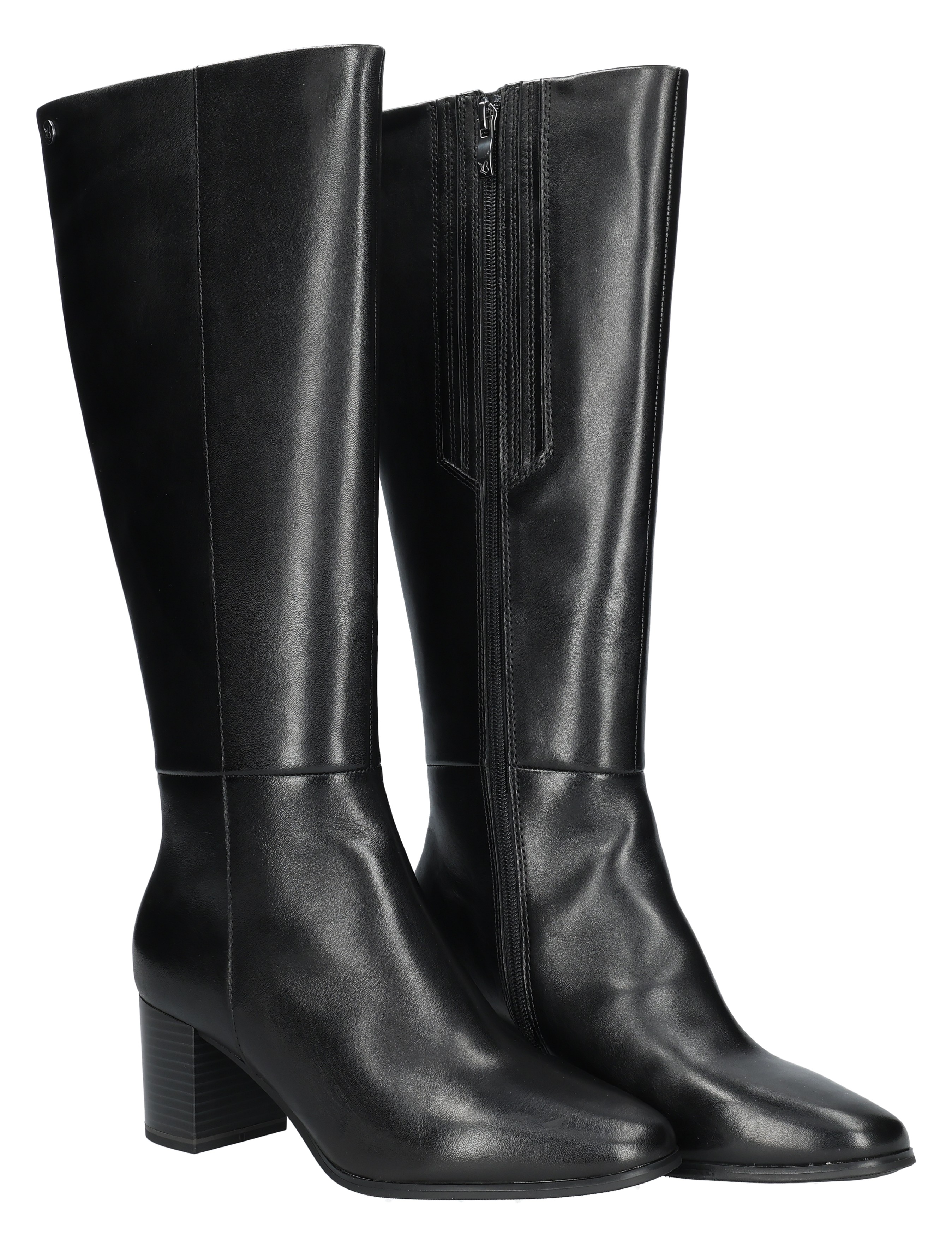Caprice - 25502 022 Black Nappa - Dames - Boots - Lange Laarzen - 48841_11_5