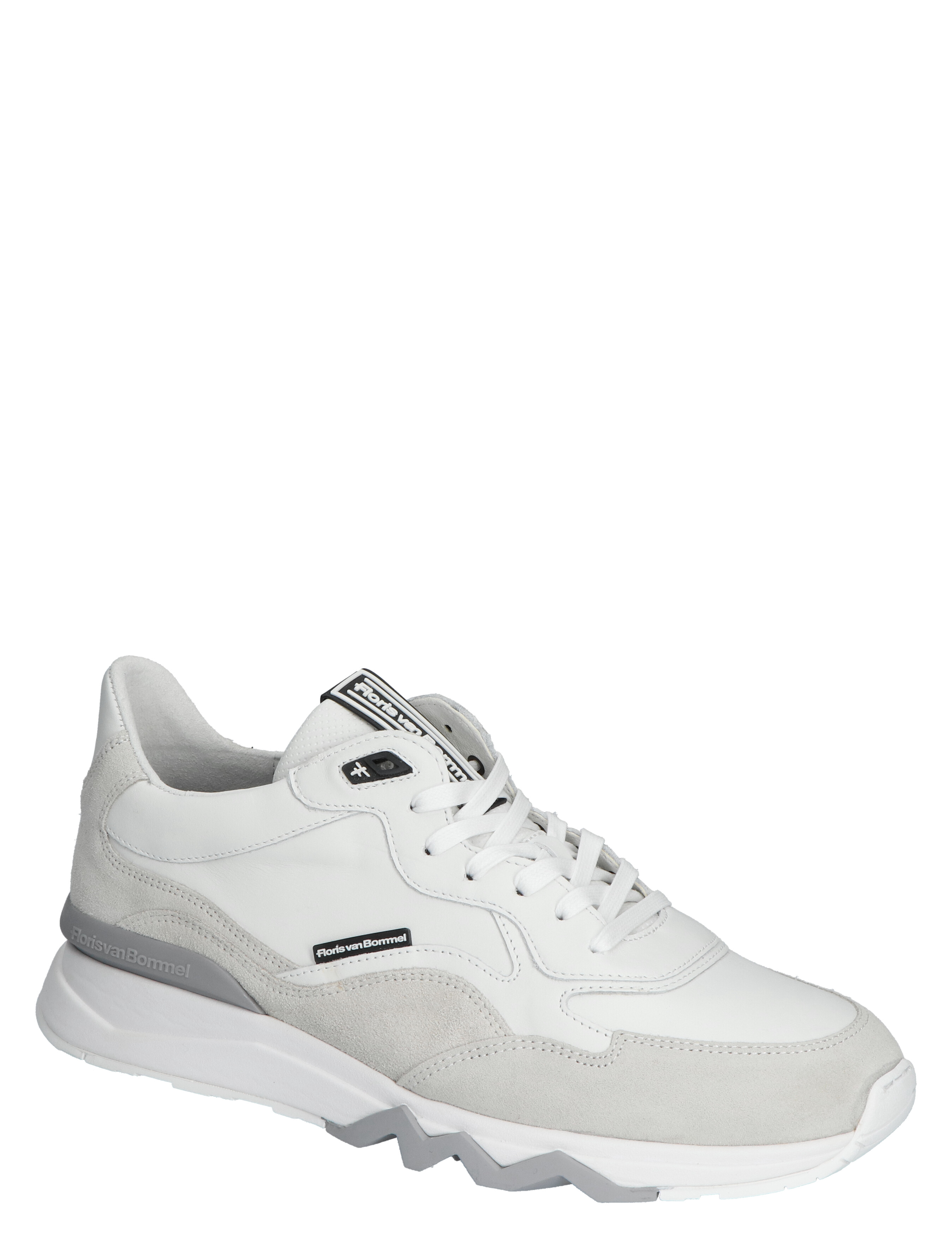 Floris van Bommel - De Zager 02.15 White G+ Wijdte - Heren - Lage Sneakers - Sneakers - 41322_88_3