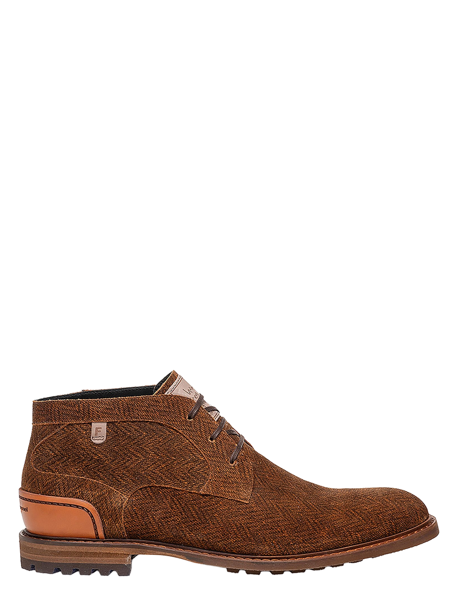 Floris van Bommel - Crepi SFM-50159 23-01 Cognac H-Wijdte - Heren - Boots - Veter Boots - 50139_02_1