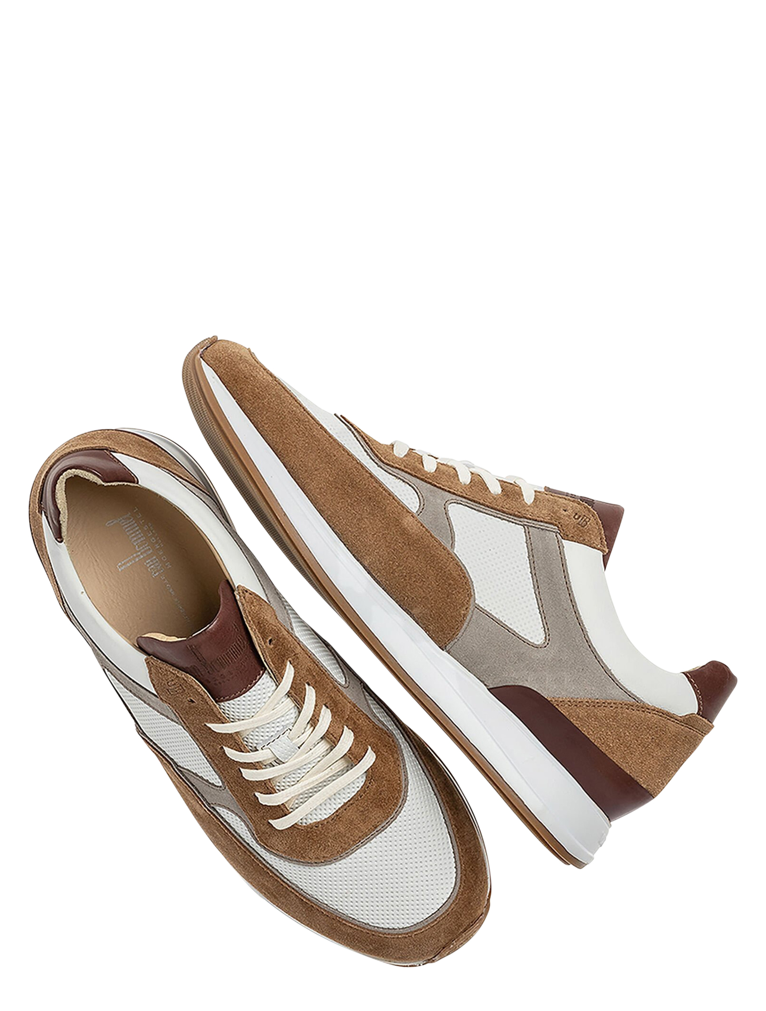 Van Bommel - Libra 22-02 Light Brown G+Wijdte - Heren - Lage Sneakers - Sneakers - 48767_28_3