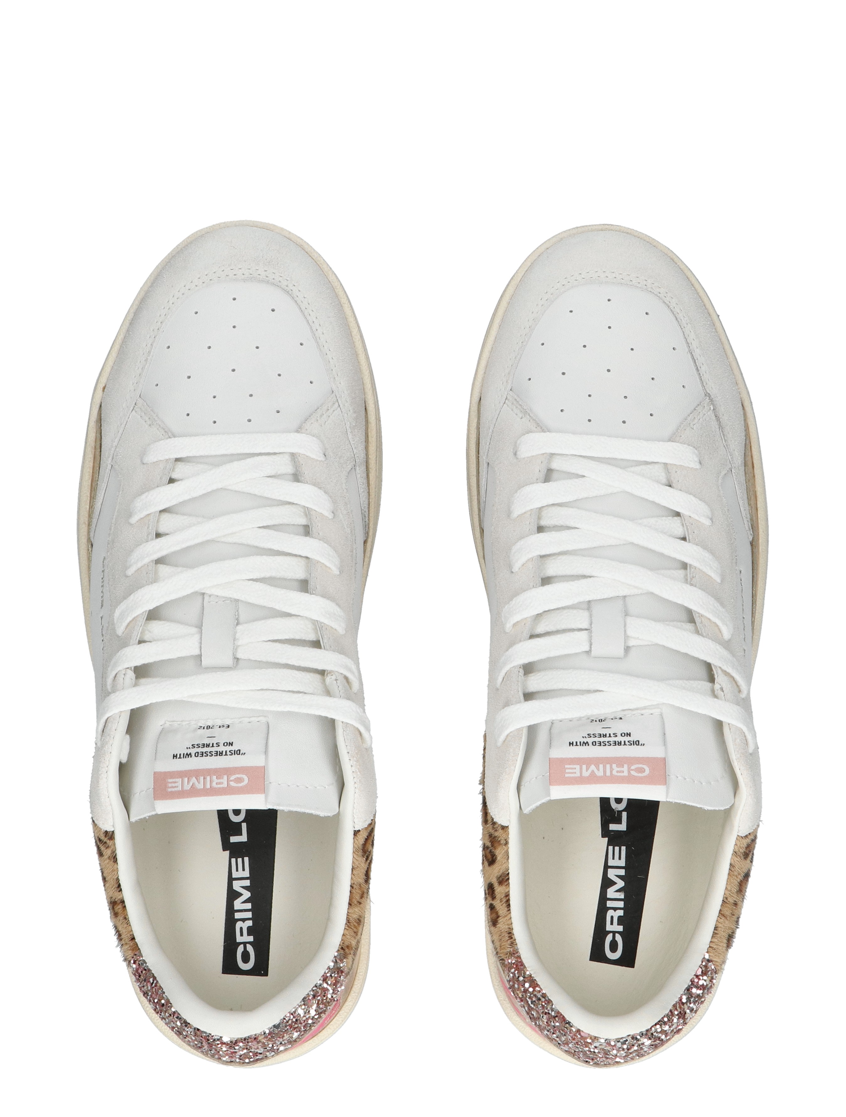 Crime London - 20201 68 White - Sneakers - Dames - Lage Sneakers - 47178_88_7