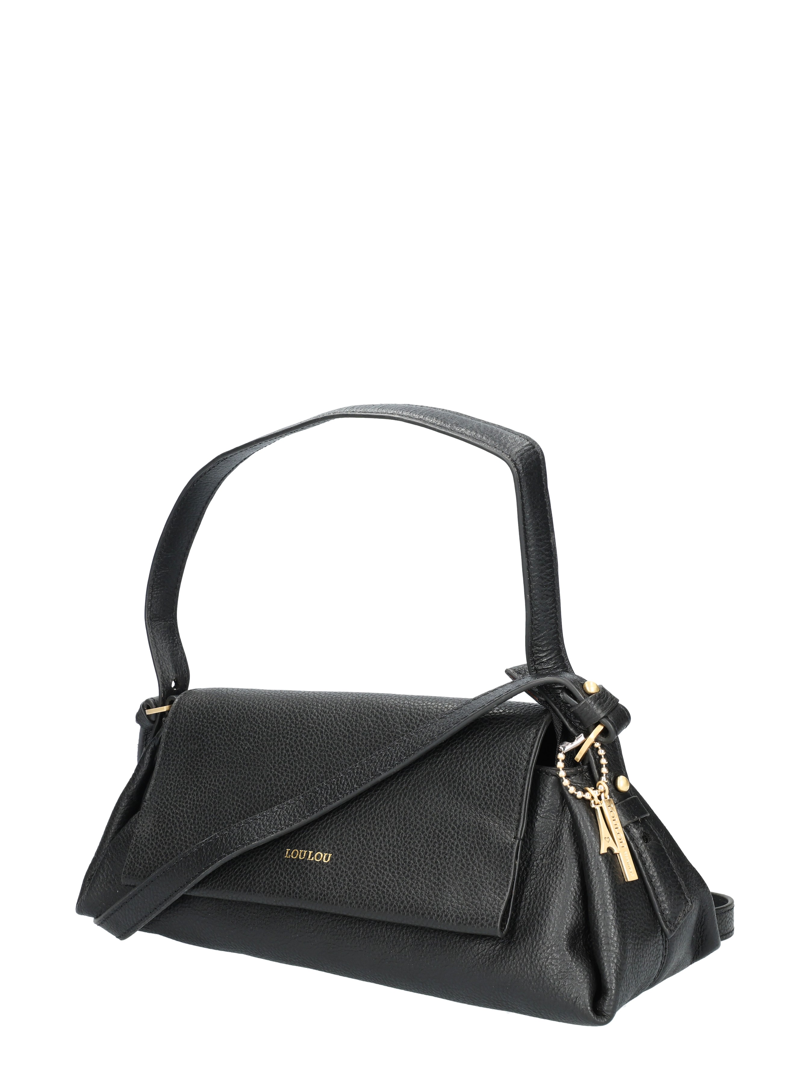 LouLou Essentiels - Isa 001 Black - Schoudertassen - Dames - 49403_11_2