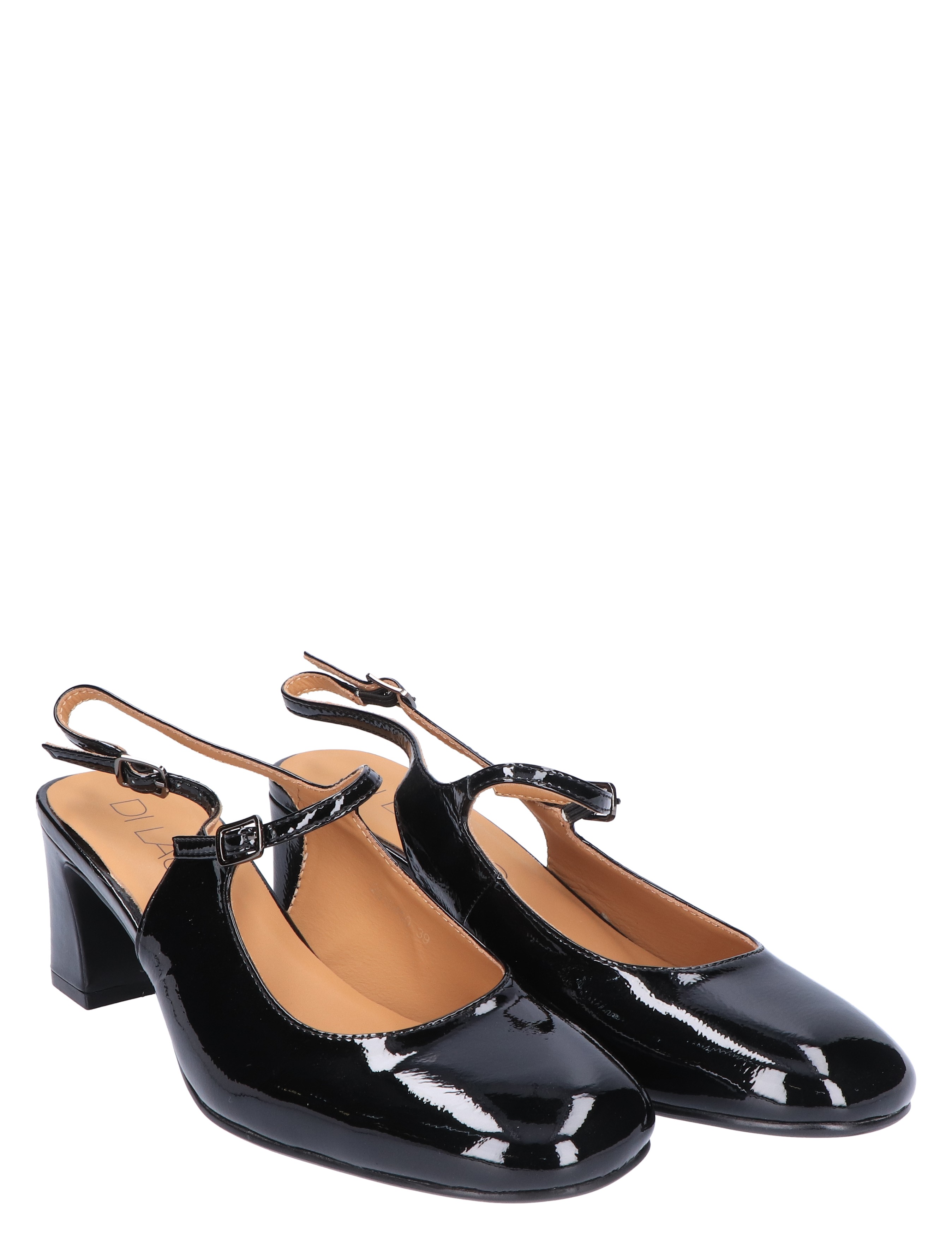 Di Lauro - Wandy 2515430 Black Patent - Dames - Pumps - 47559_10_5