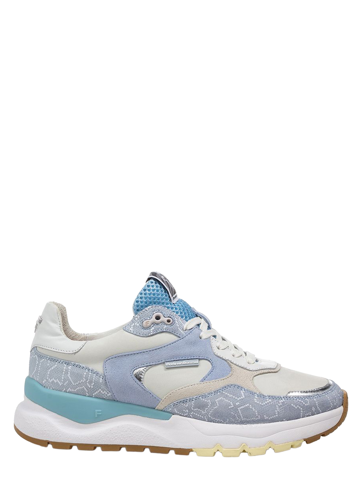 Floris van Bommel - Treni 10164 02.03 Light Blue - Dames - Sneakers - Lage Sneakers - 51493_38_1