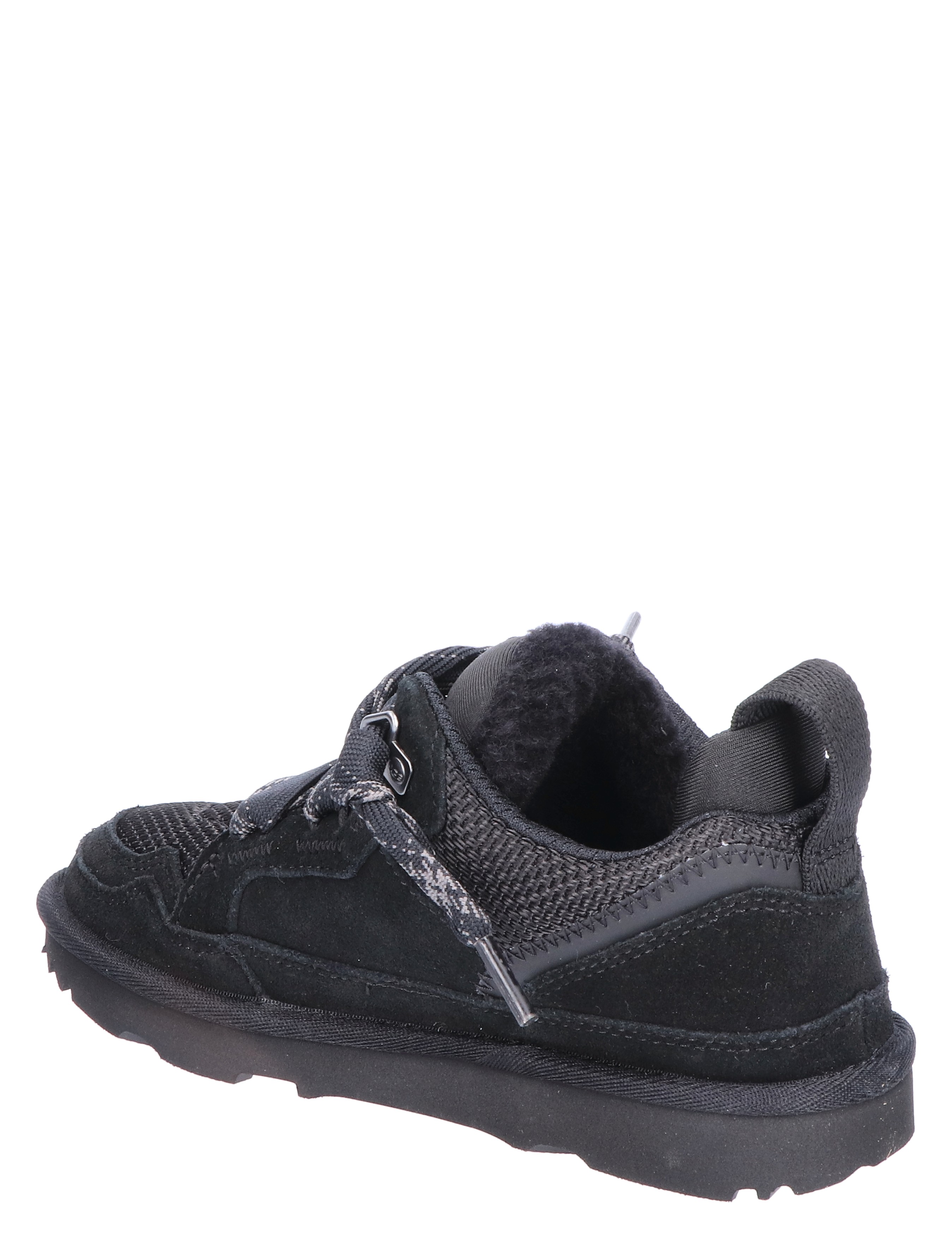 UGG - Kids Lowmel Black - Meisjes - Jongens - Sneakers - Lage Sneakers - Lage Sneakers - Sneakers - 45048_11_4