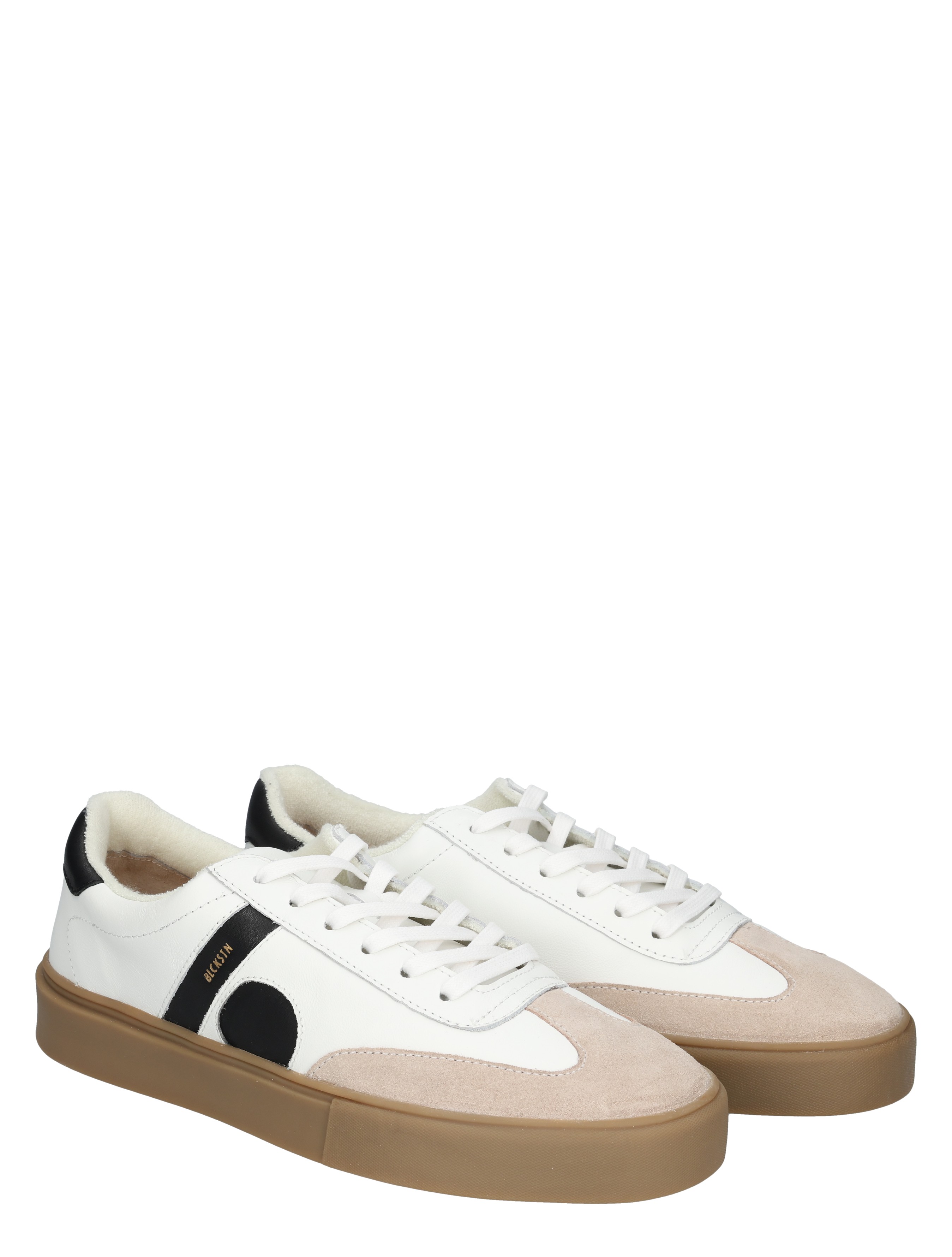 Blackstone Footwear - EG554 White Black - Heren - Veterschoenen - Casual Veterschoenen - 50902_88_5