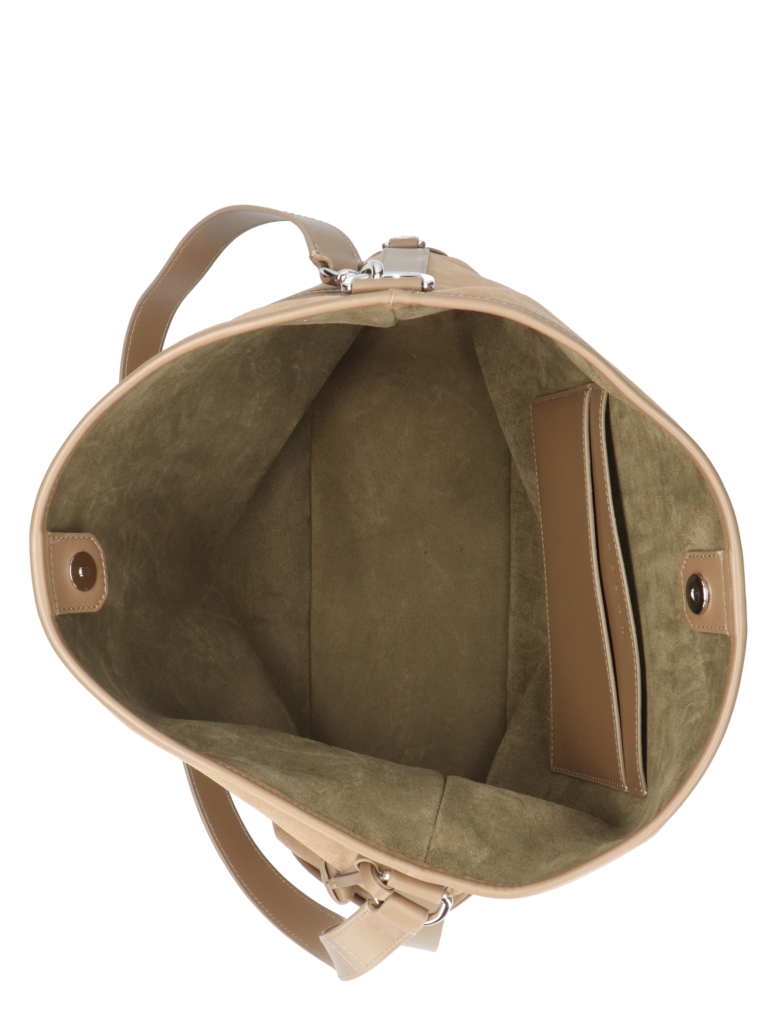 Hogan - Hobo Bag Media Brown - Schoudertassen - Dames - 48113_22_4