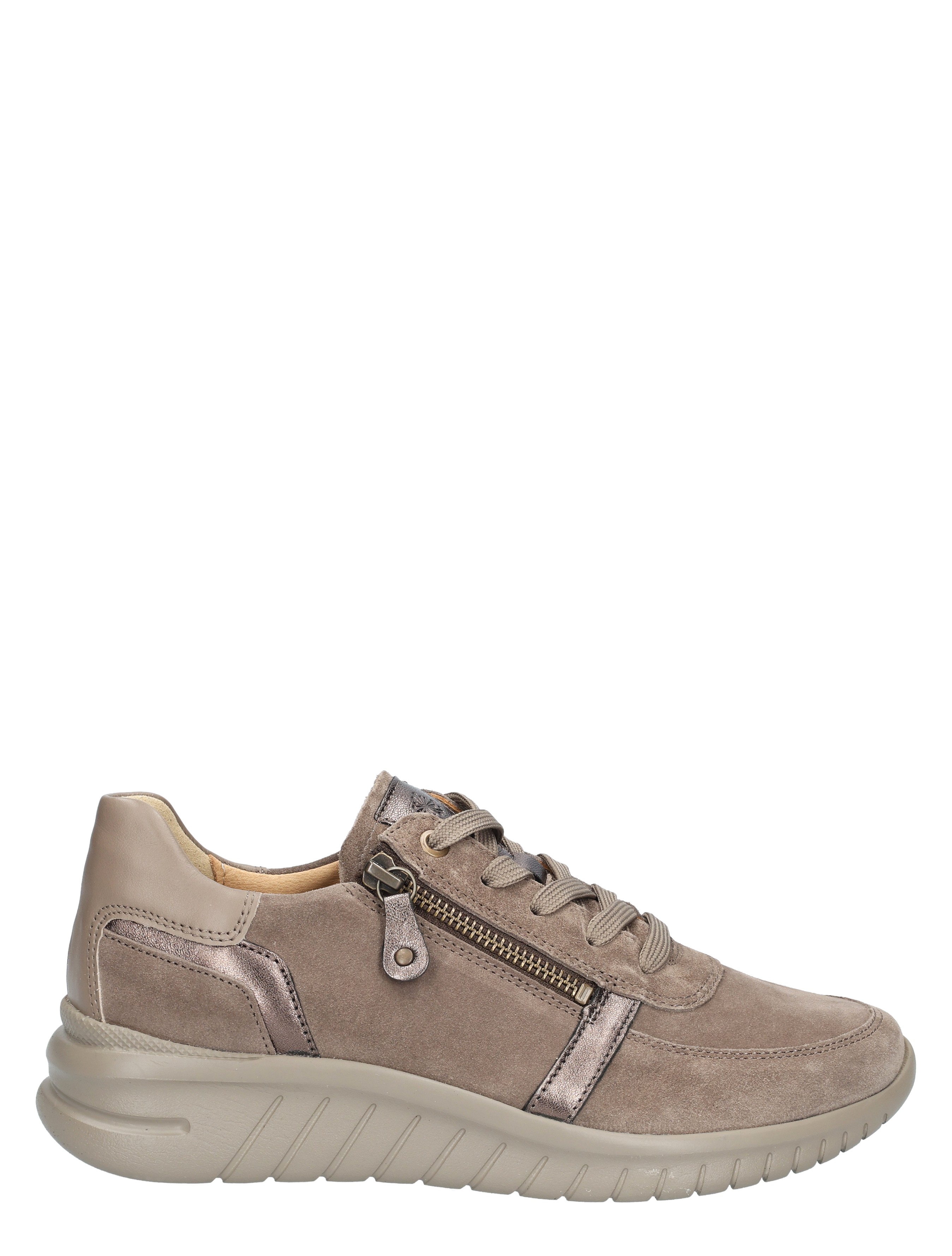 Hartjes - Wave Shoe Taupe G+ Wijdte - Dames - Veterschoenen - Casual Veterschoenen - 48894_77_1