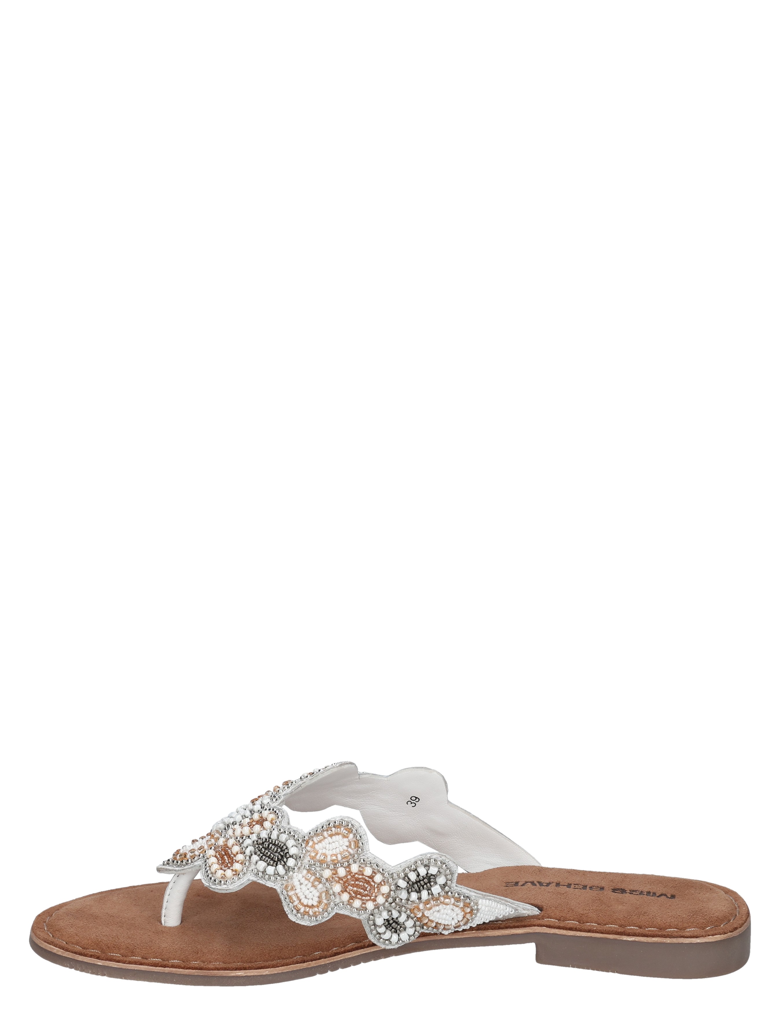 Miss Behave - IF6682 Off White Multi - Dames - Slippers - 50308_88_2