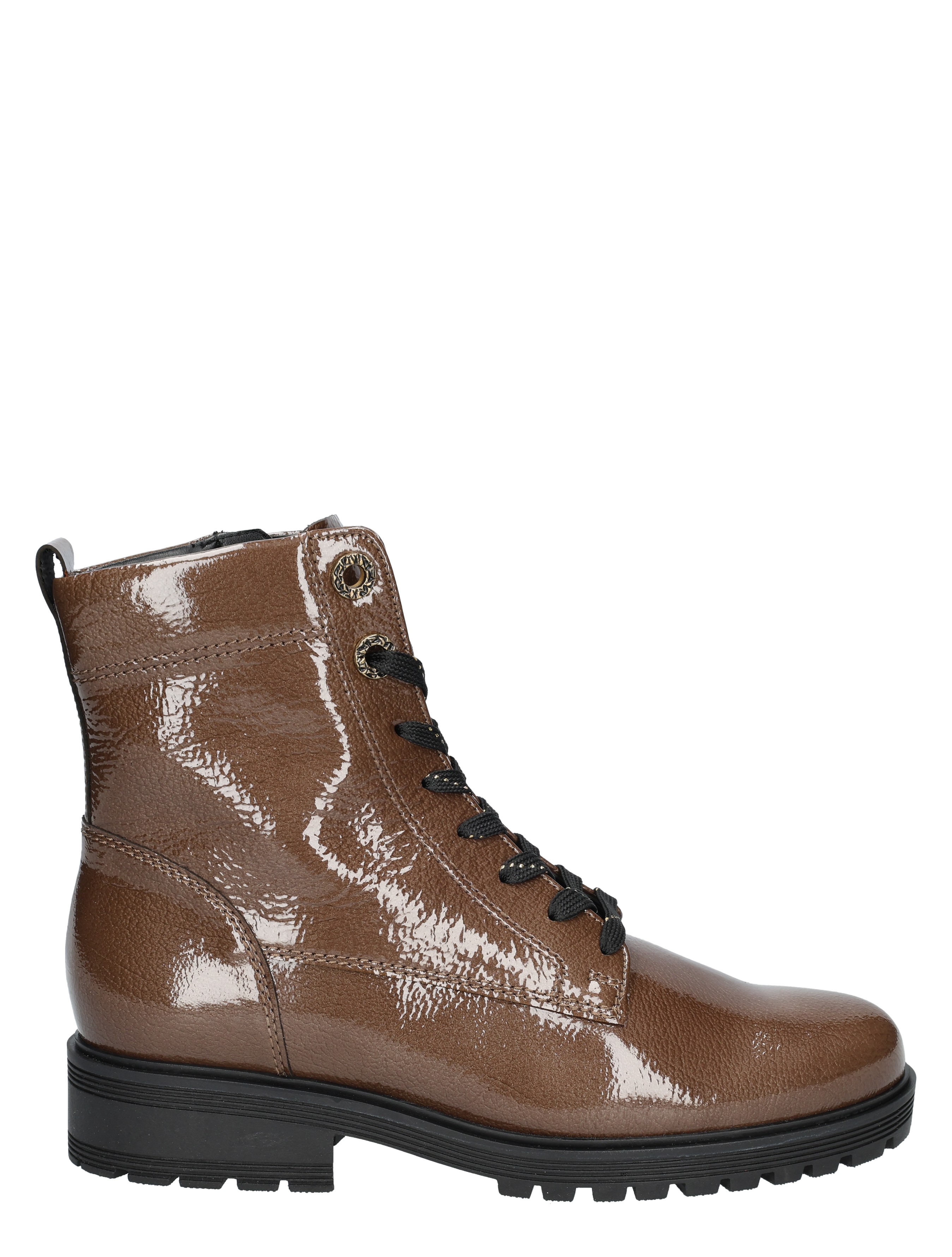 Gabor - 72.765.81 Brown H-Wijdte - Dames - Boots - Veter Boots - 48228_20_1