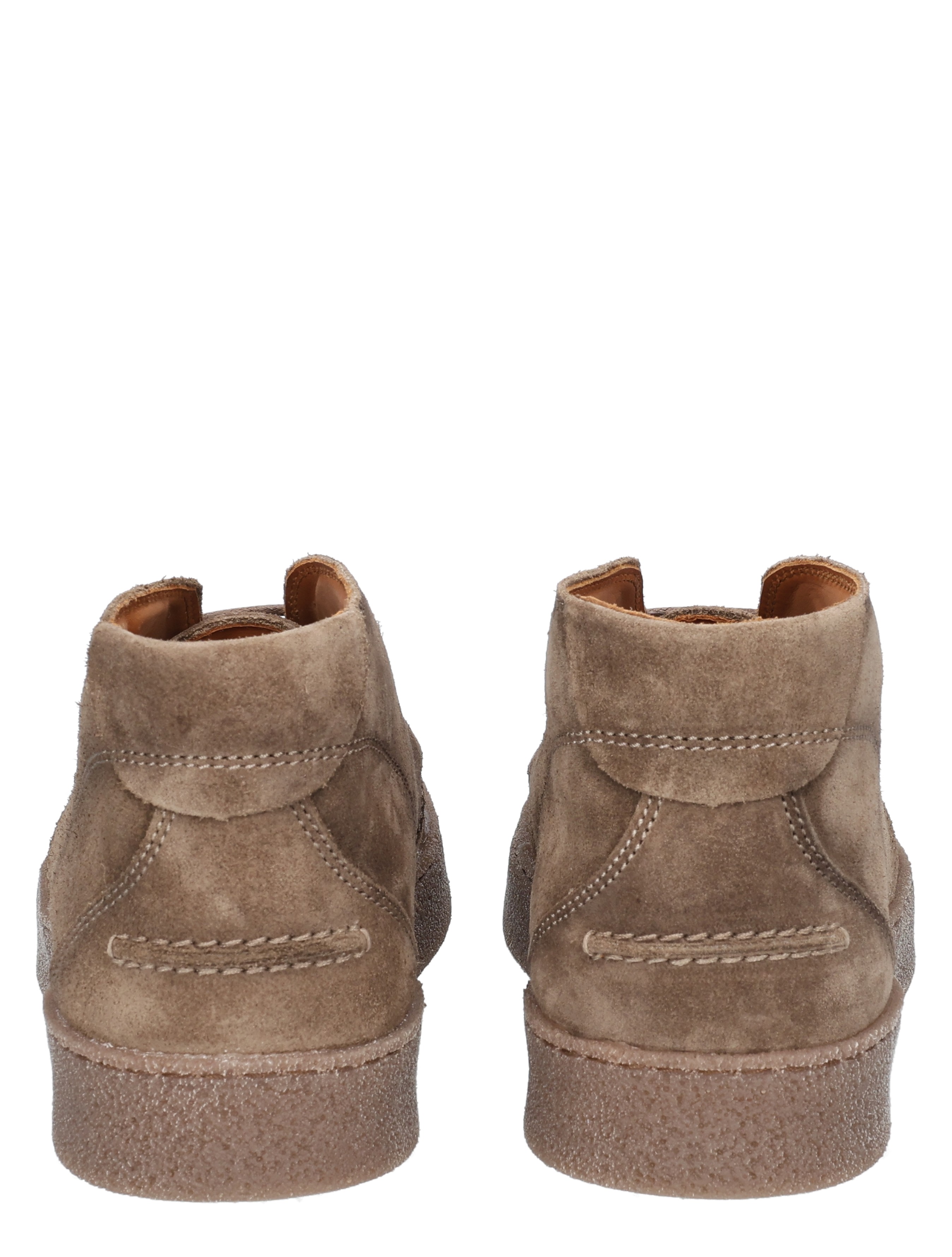 laarzen, suede, bruine, hiel, sleehoud
