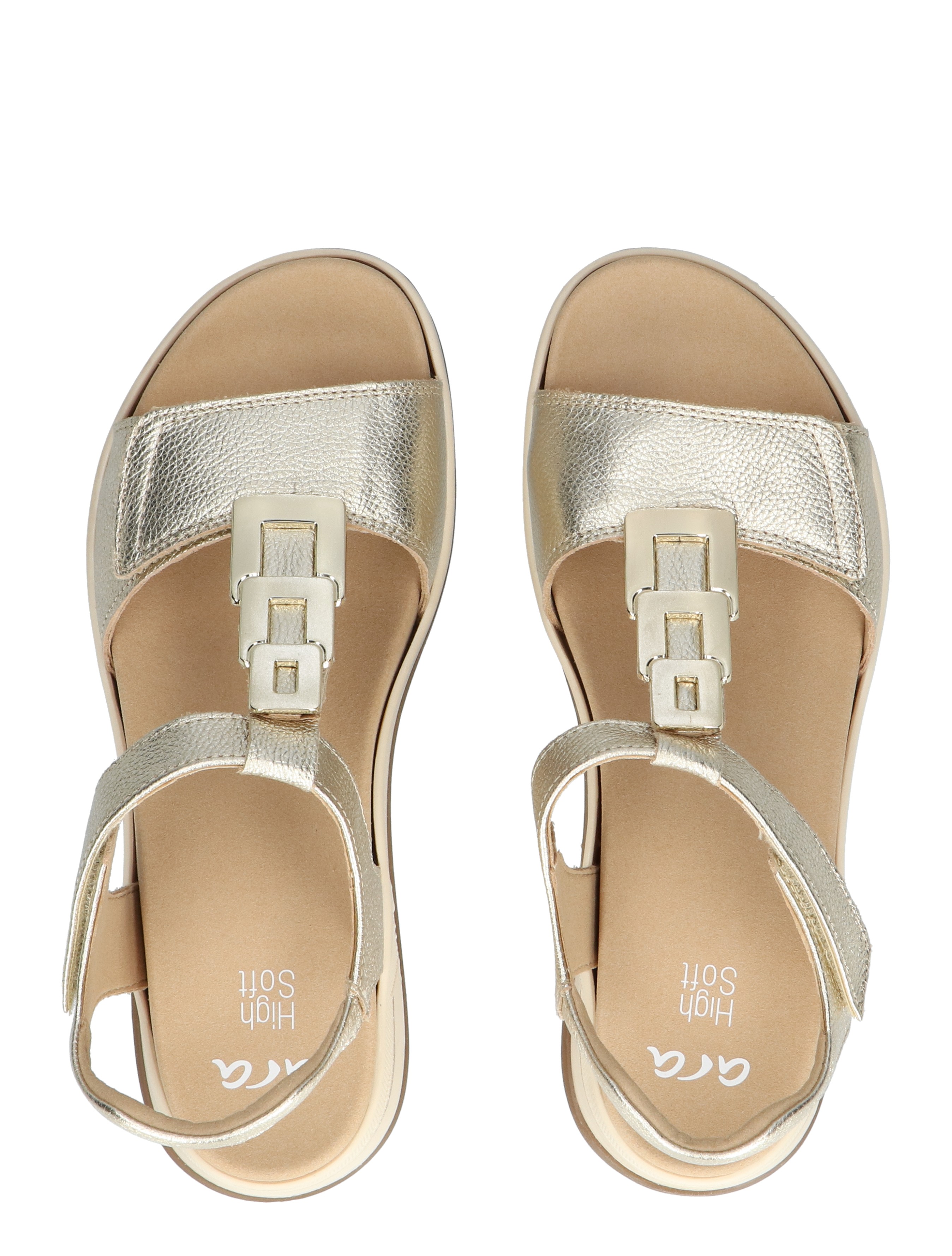 Ara - 12-34804-11 Silver H-Wijdte - Dames - Sandalen - 47060_54_7