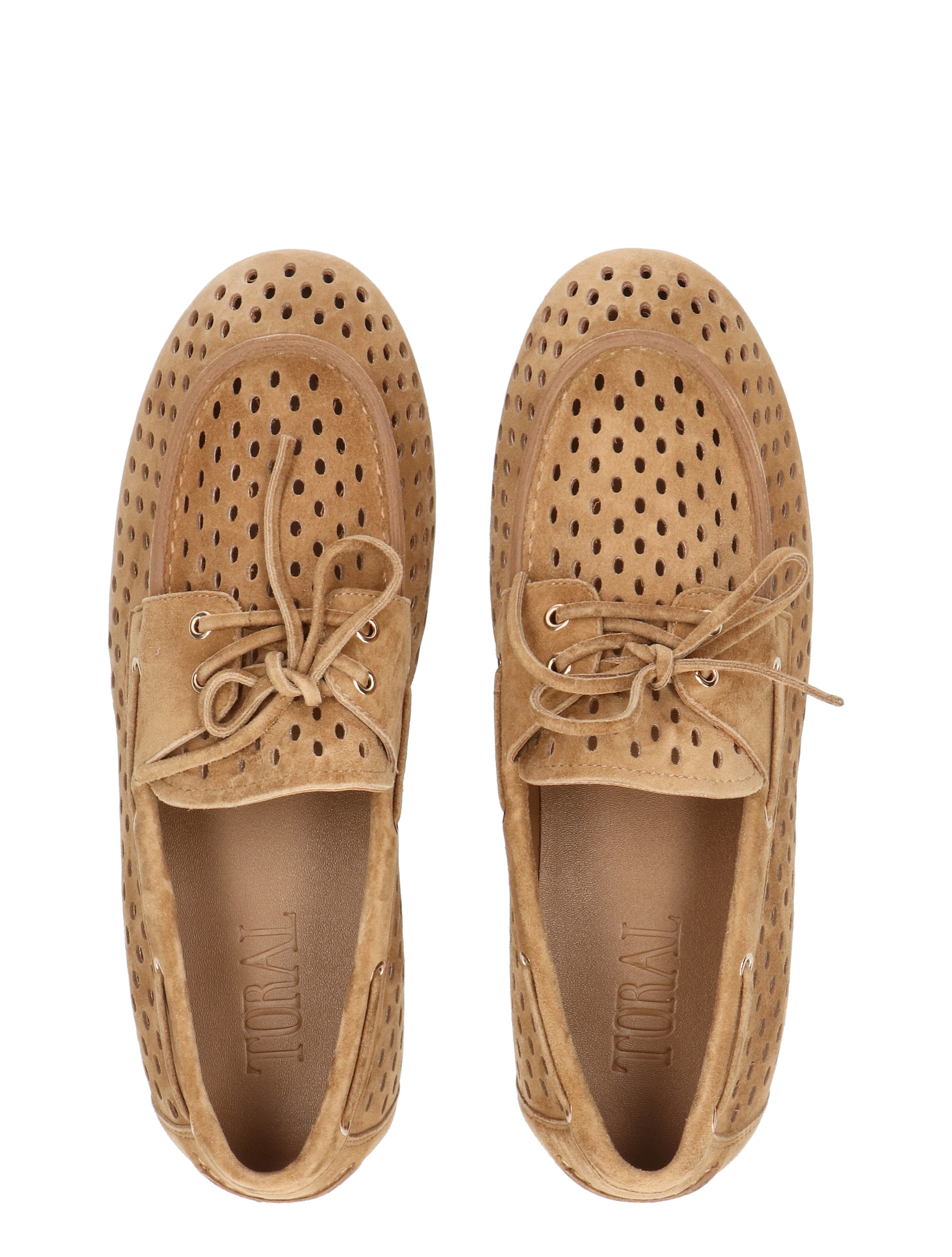 Toral Shoes - Karmel Ante Camel - Dames - Veterschoenen - Casual Veterschoenen - 50653_22_8