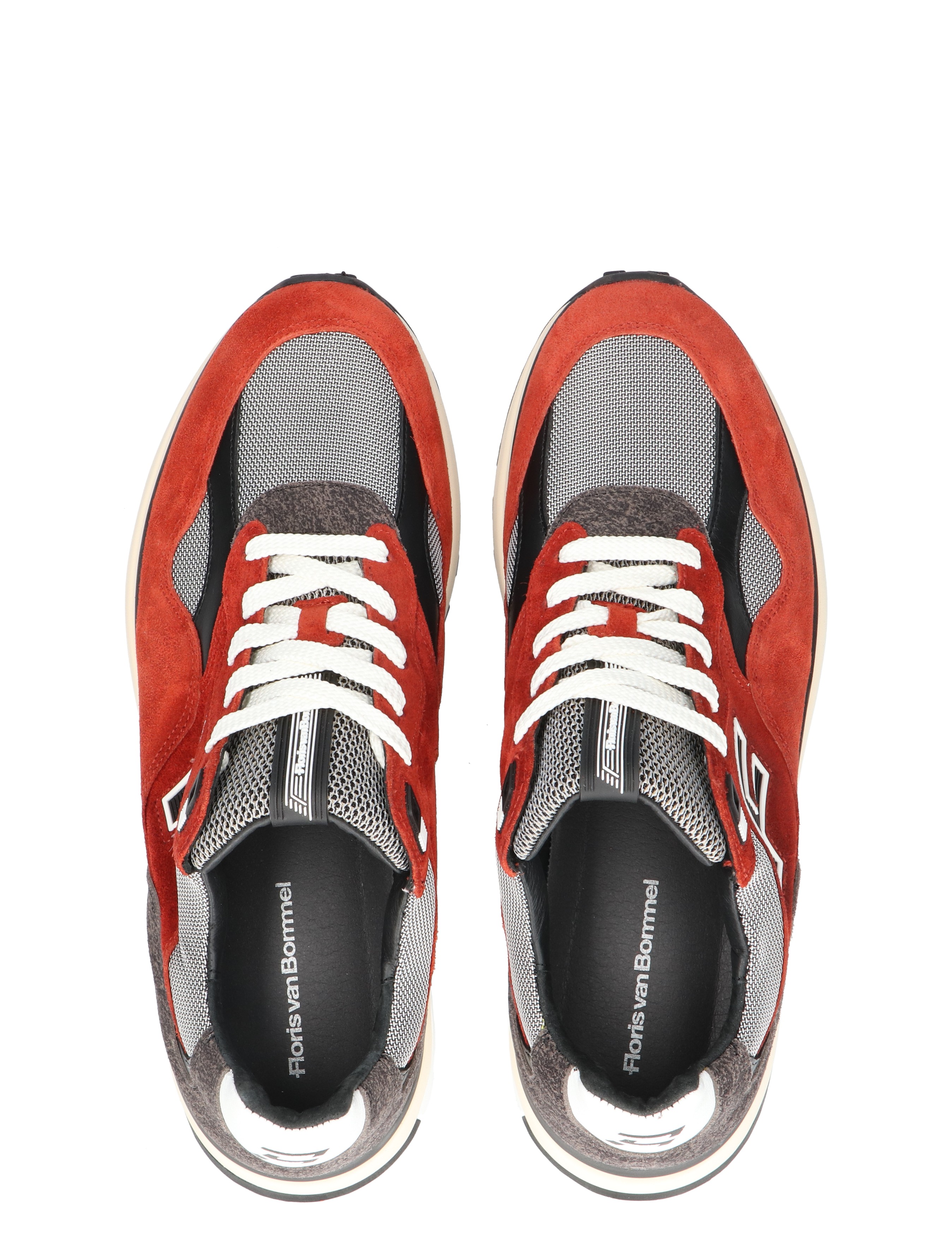 Floris van Bommel - De Gripper SFM-10238 86-01 Orange G+ Wijdte - Heren - Lage Sneakers - Sneakers - 49314_45_7