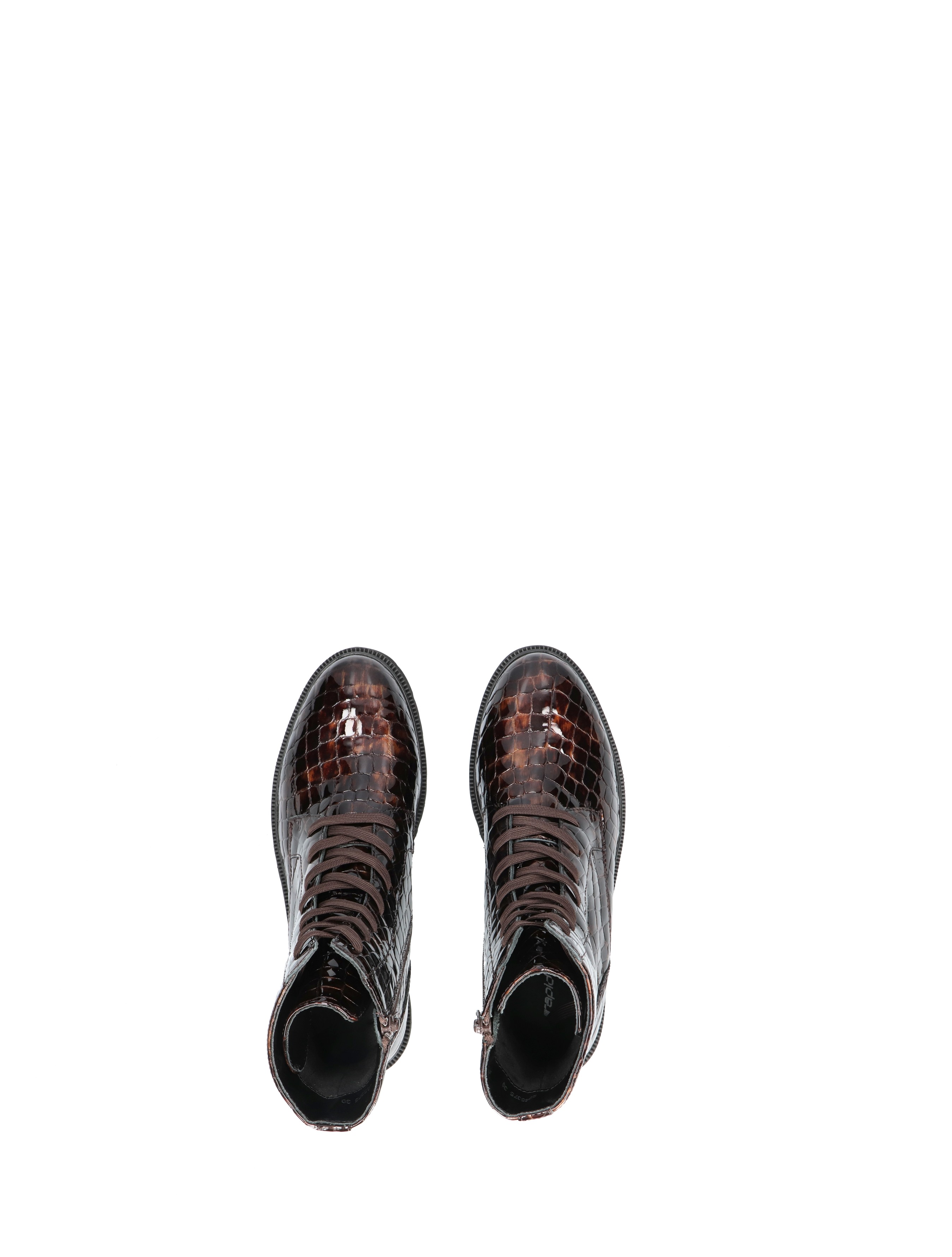 Rapid Soul - Verine Bronze Croco - Dames - Boots - Veter Boots - 49515_20_7