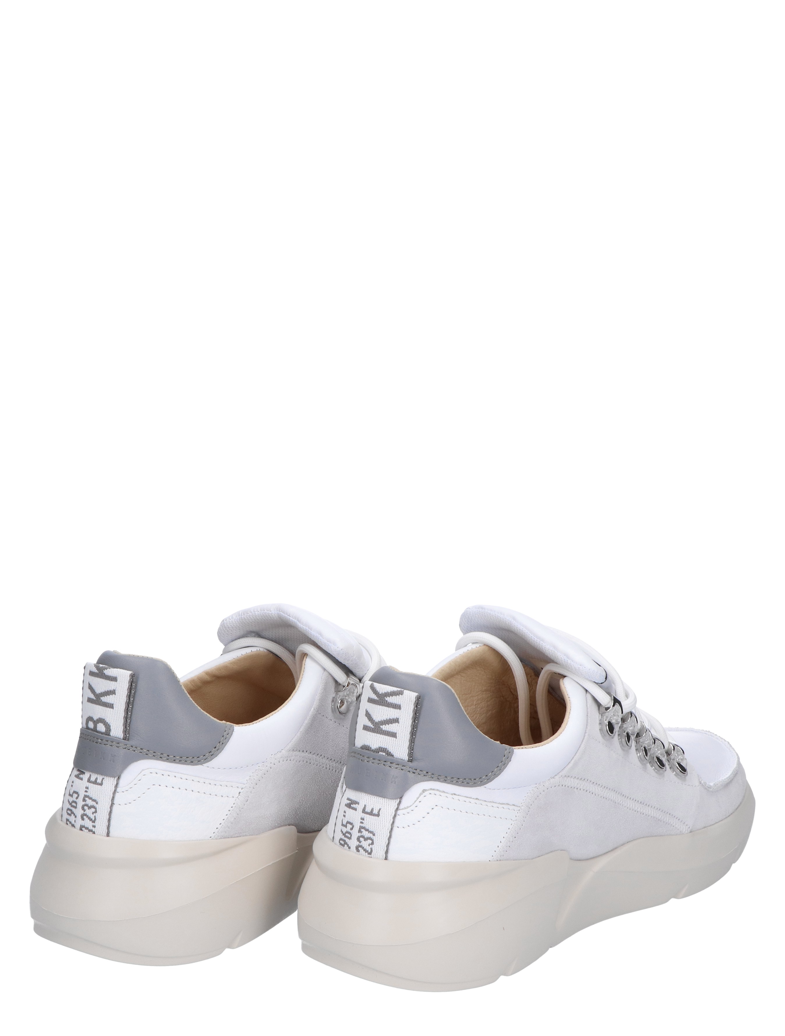 Nubikk - Roque Roman Men White Combi Grey - Heren - Lage Sneakers - Sneakers - 43715_89_5
