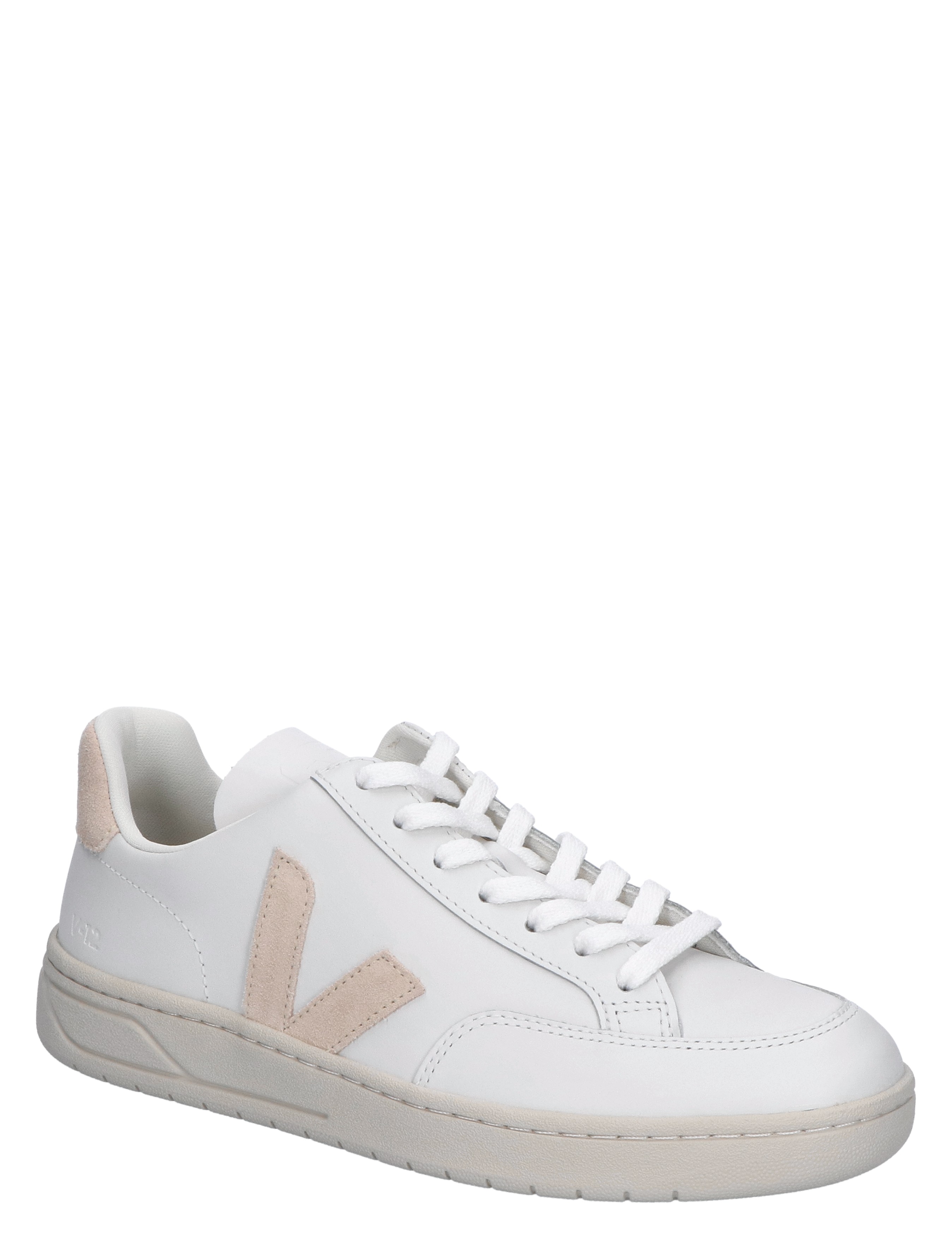V-12 Women Leather White Sable