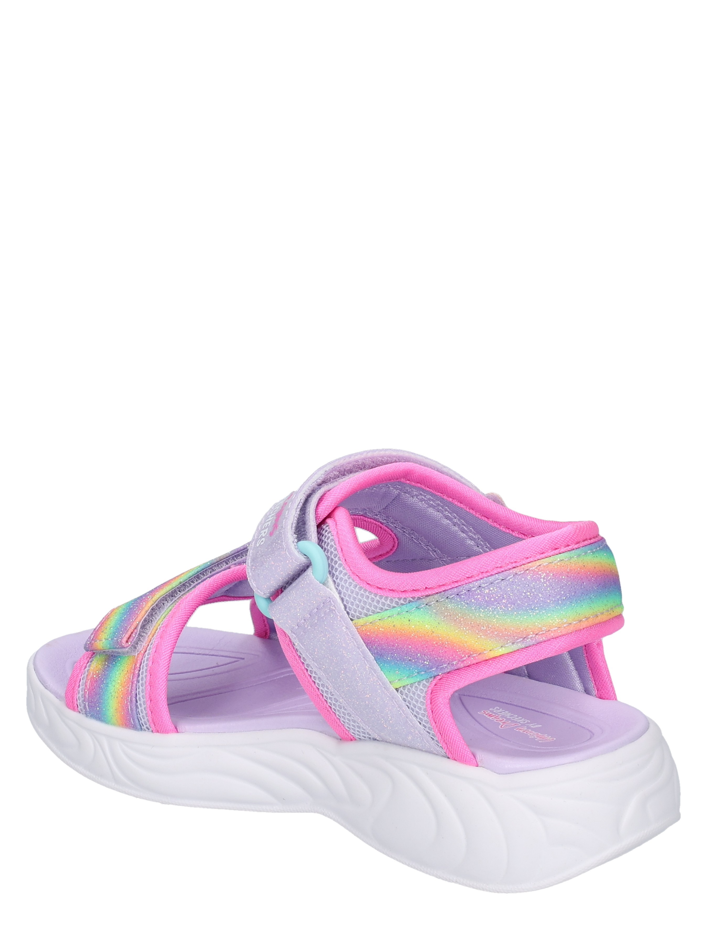 sandal, sportschoen, kinder, glitter, paarse kleur