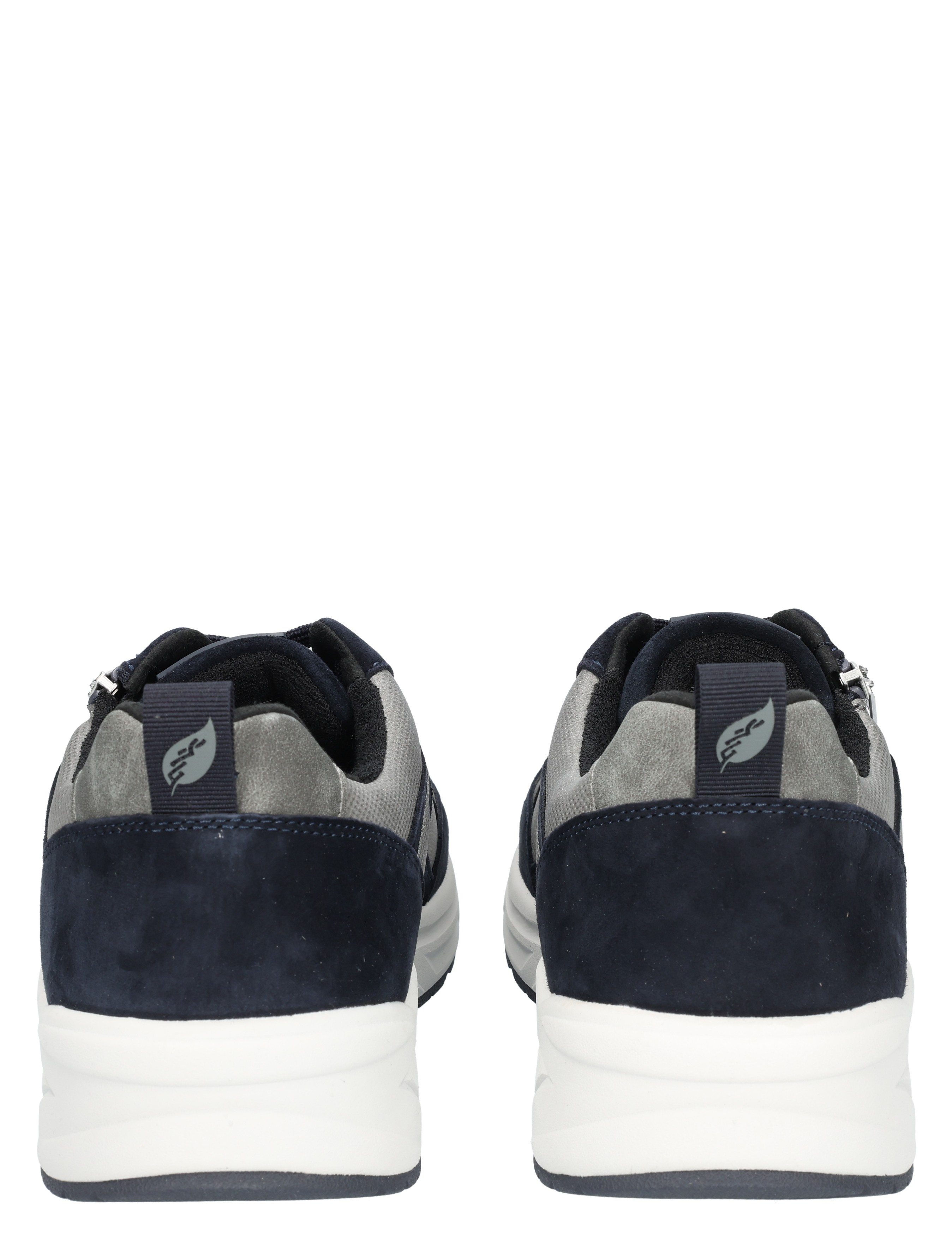 Waldlaufer - 738002 103 194 Blue Grey H-Wijdte - Heren - Veterschoenen - Casual Veterschoenen - 48862_39_6