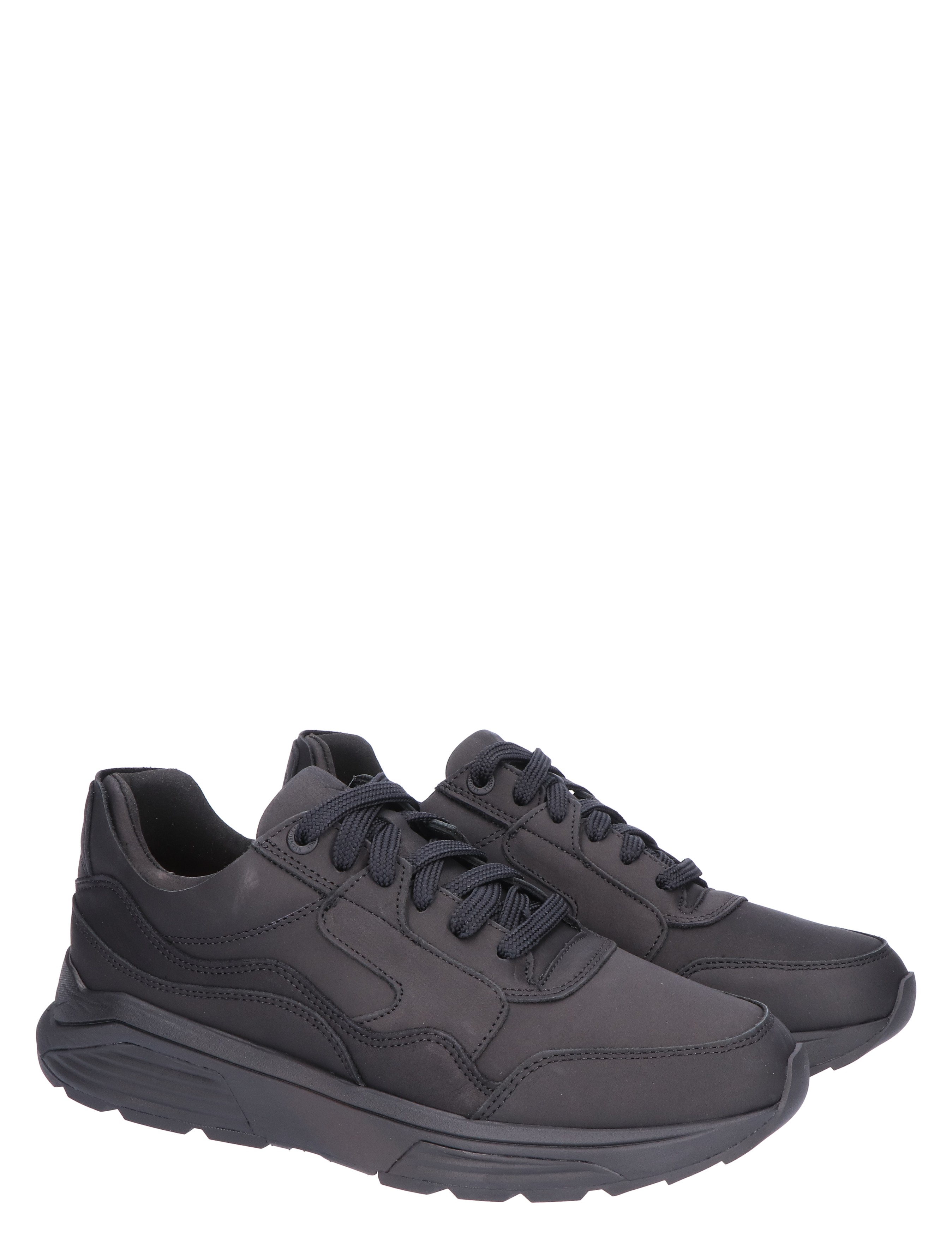 Xsensible - Golden Gate 33200.4 001 Black - Heren - Veterschoenen - Casual Veterschoenen - Lage Sneakers - Sneakers - 45804_11_5