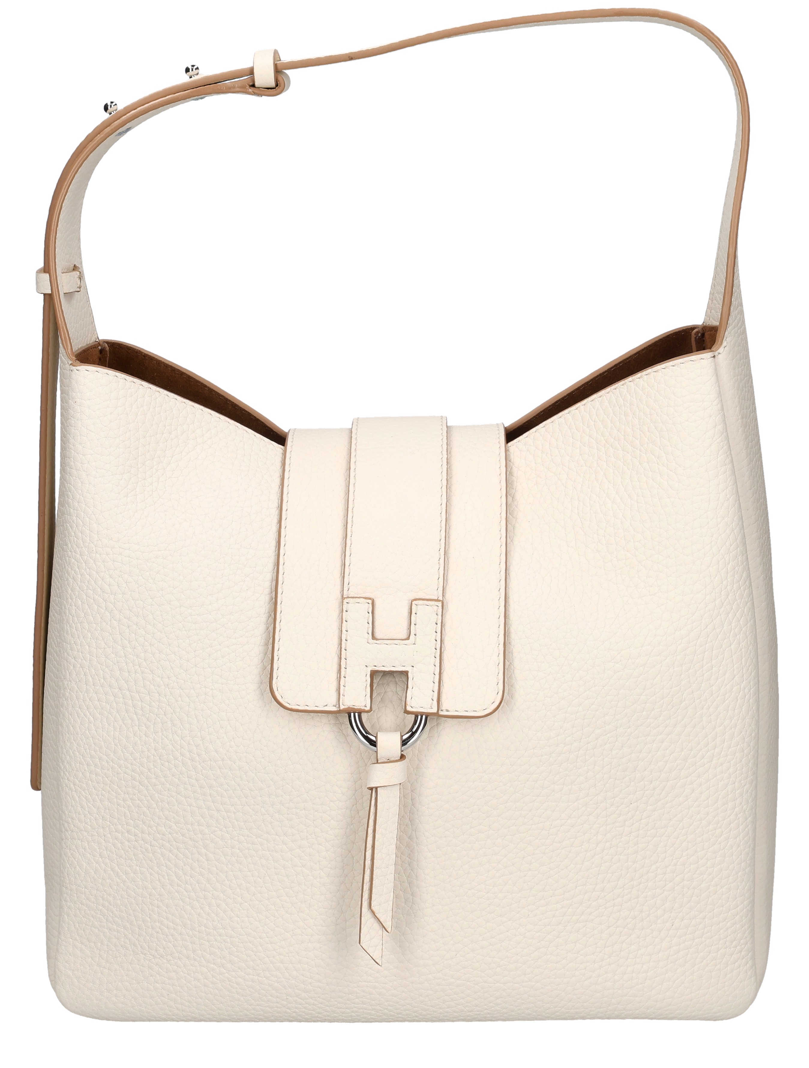 Hogan - Trend Hobo Bag White - Dames - Schoudertassen - 49668_88_1