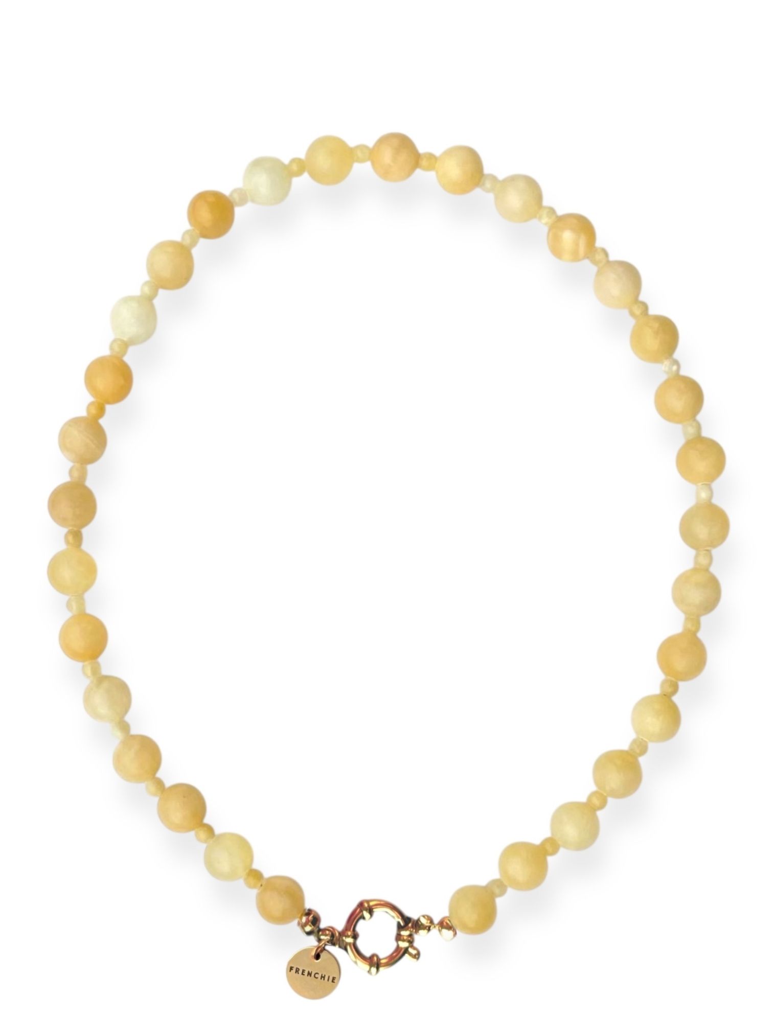 Studio Frenchie - Necklace Butter Yellow Butter Yellow - Dames - Sieraden - 52612_55_1