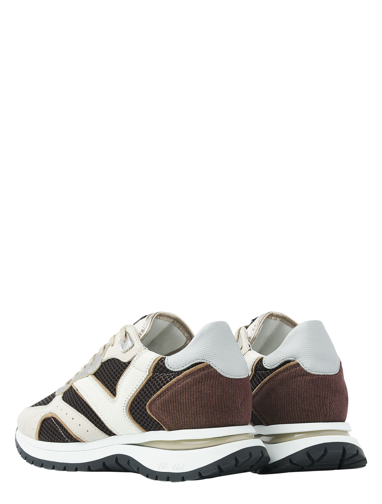 VIA VAI - Usher Elliot 62261 01-316 Brown - Sneakers - Dames - Lage Sneakers - 50052_22_3