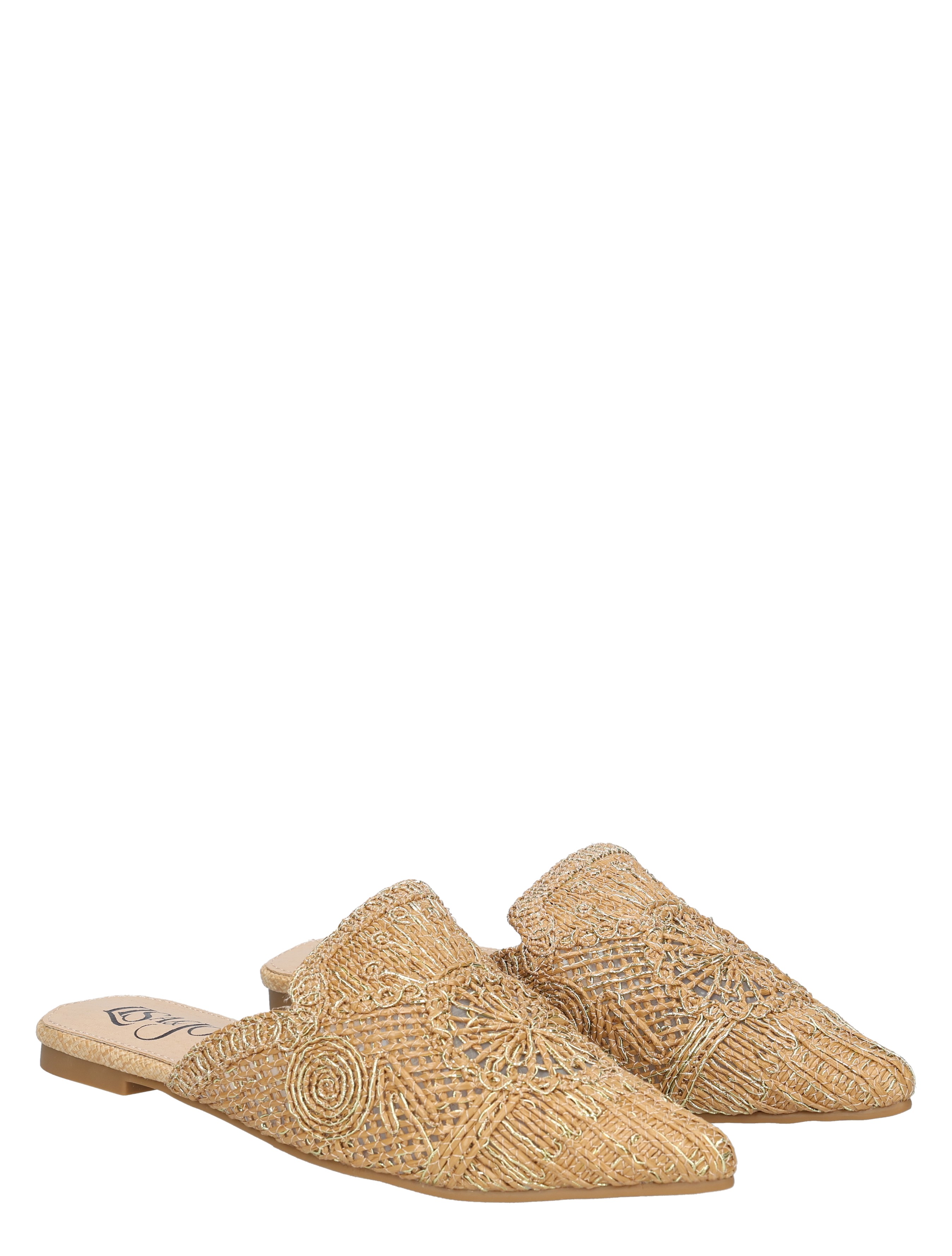 Lisa & Jo - Zaray Camel - Dames - Muiltjes - 50195_77_5