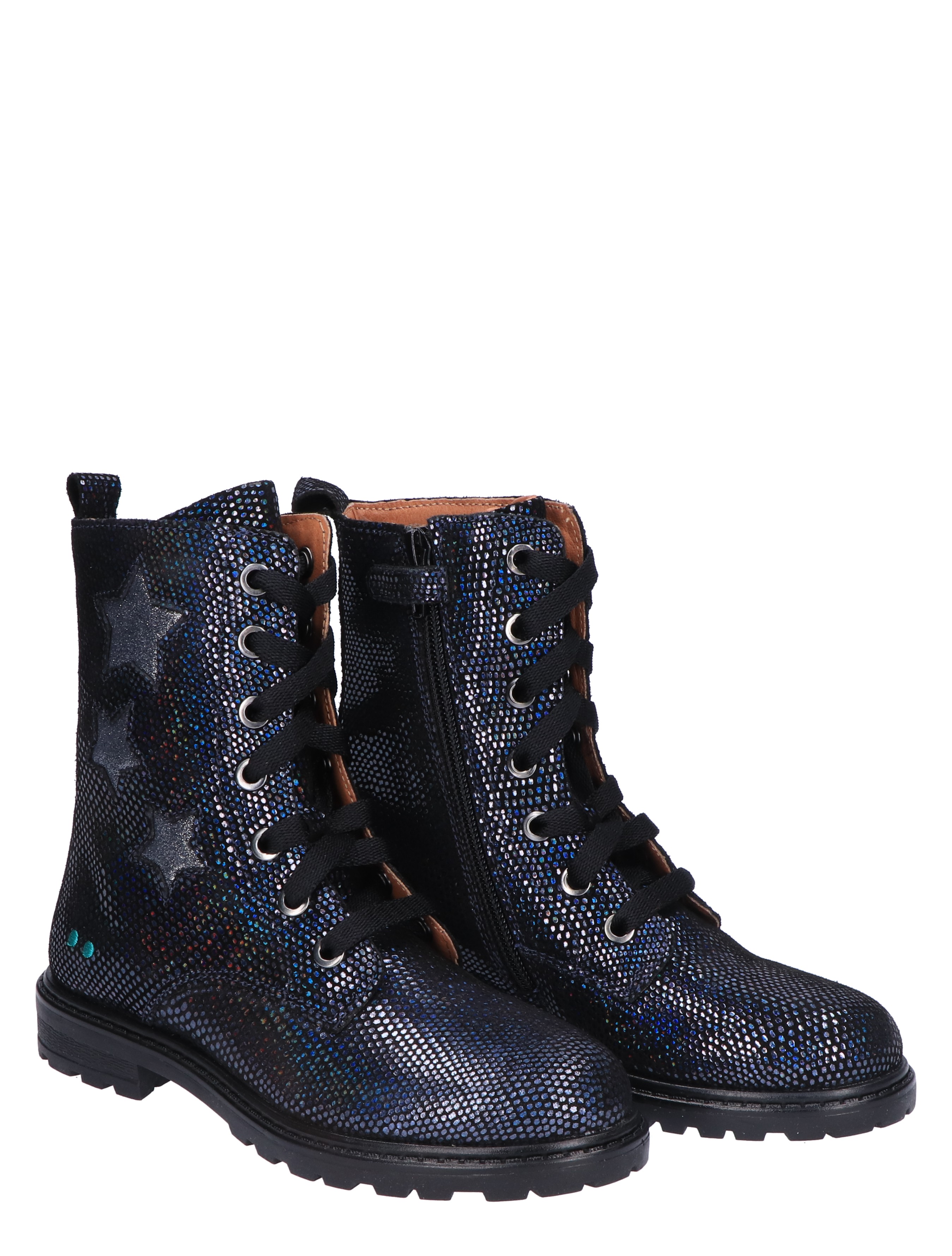 Bunnies - Hailee Happy Multi Color - Meisjes - Veter Boots - Boots - 45728_33_5