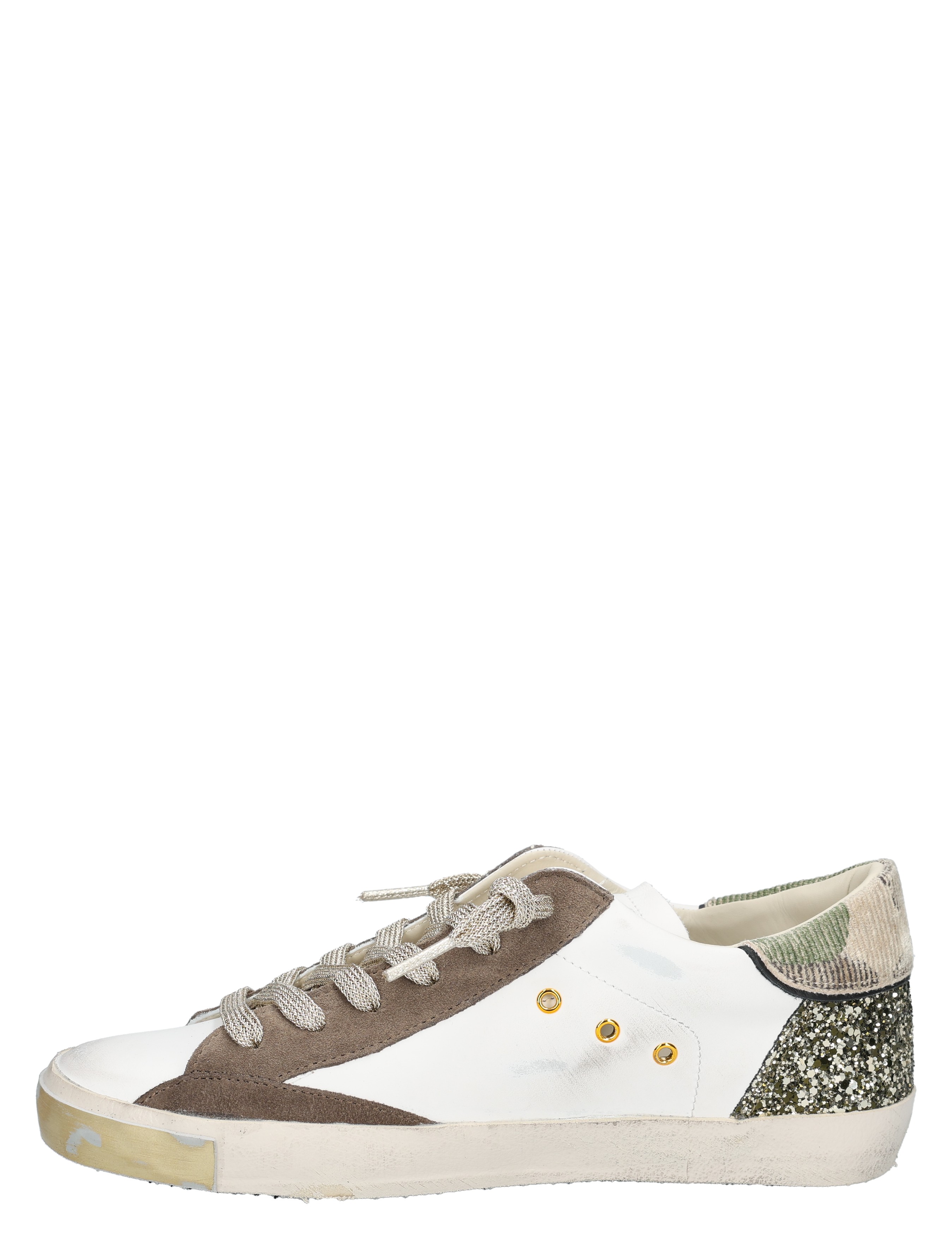 Philippe Model - PRLD PRSX Camou Glitter Blanc - Sneakers - Dames - Lage Sneakers - 49108_87_2