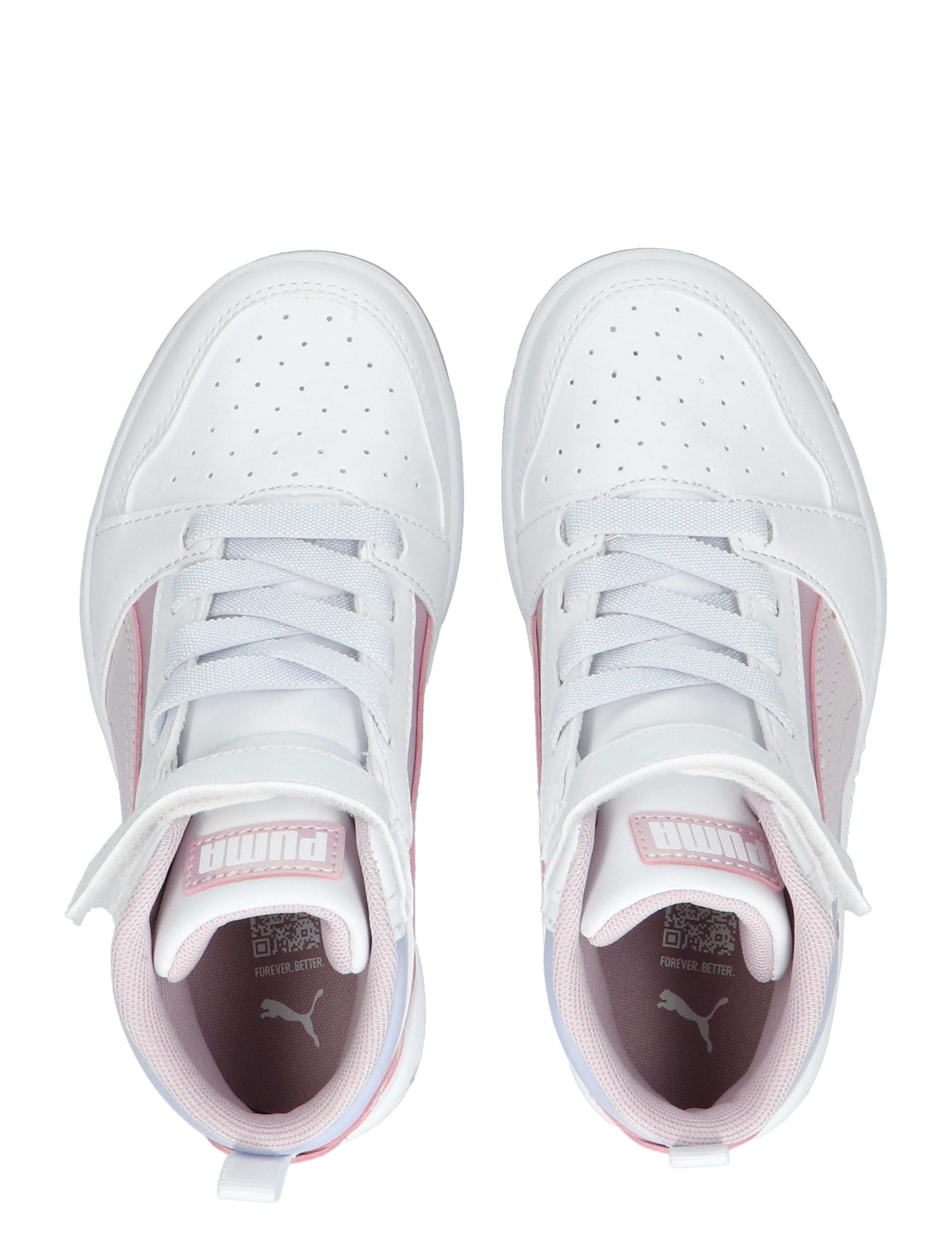 Rebound V6 Mid Blurry Dreams Velcro White Rose Cool
