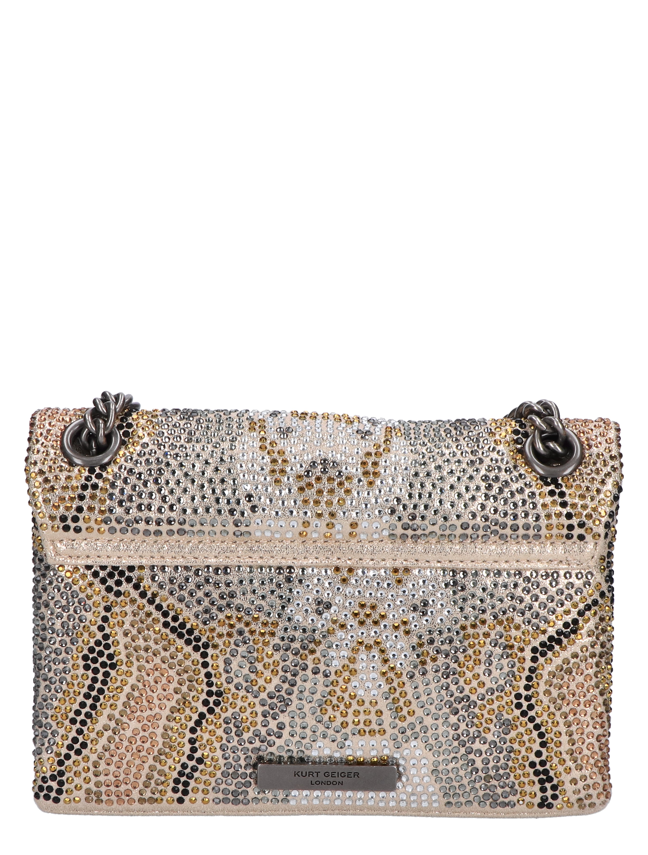 Kurt Geiger - Fabric Mini Kensington 3584465609 Metal Combo - Dames - Schoudertassen - 46425_53_4