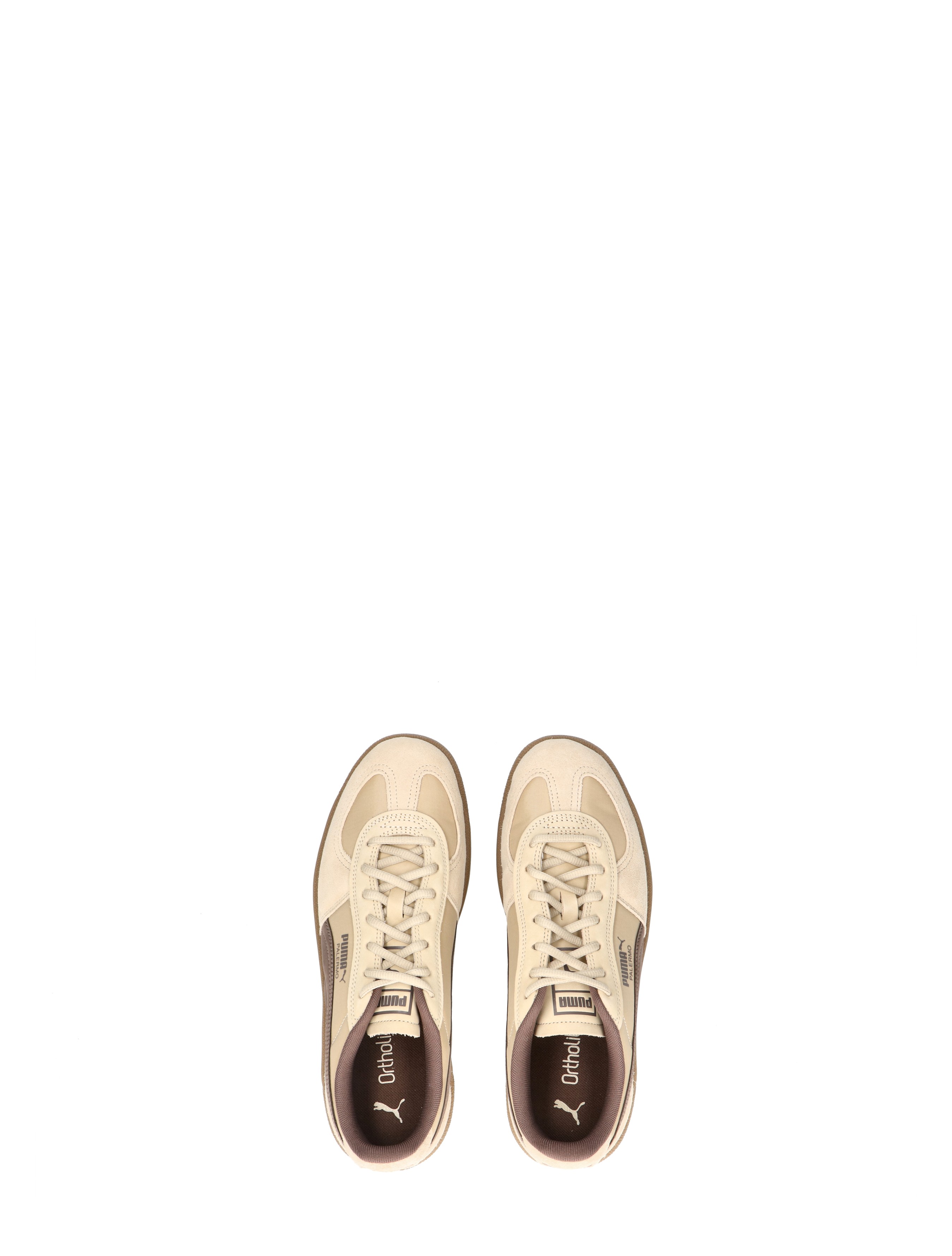 Puma - Palermo Pop 403257 04 Toasted Almond Flat - Heren - Lage Sneakers - Sneakers - 48072_77_7
