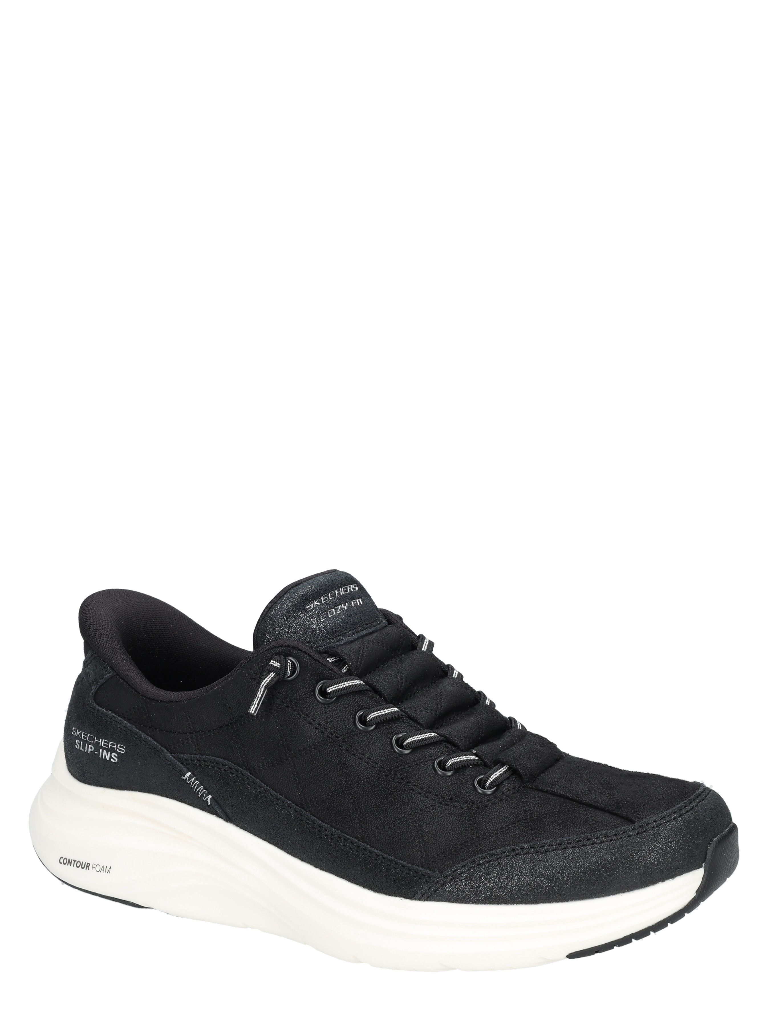 sneaker, zwart, witte zool, luxe?