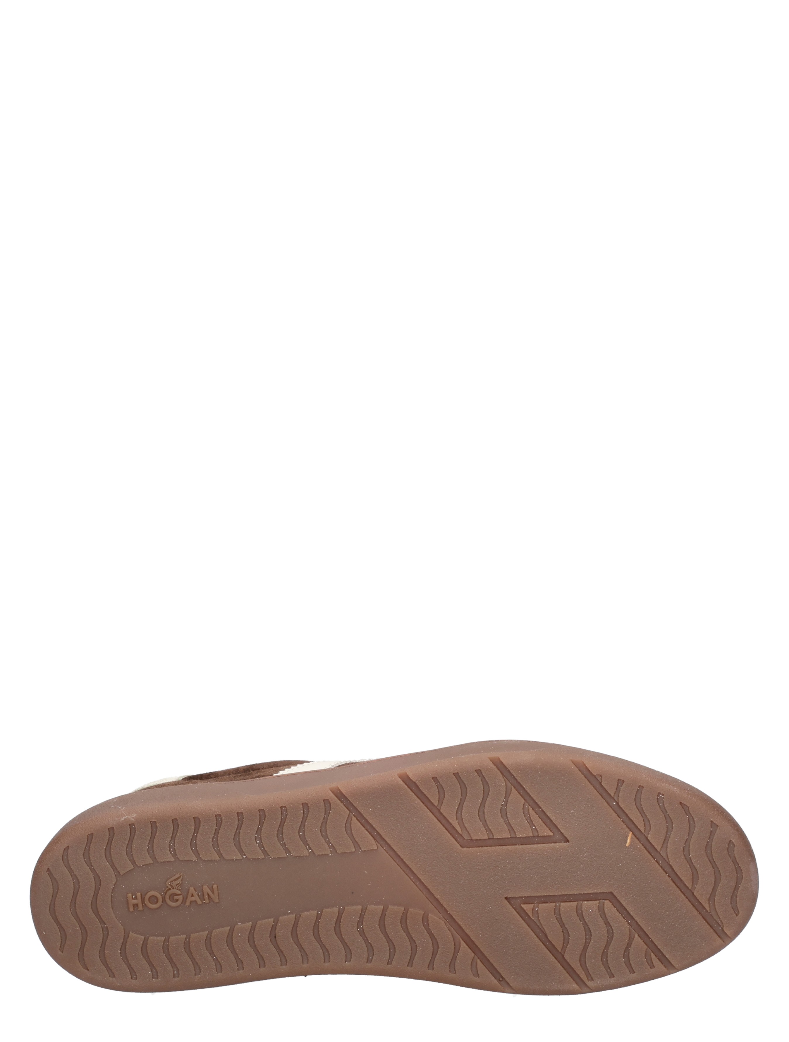 waterproof, slip-on, rubber sole, tread pattern, brown