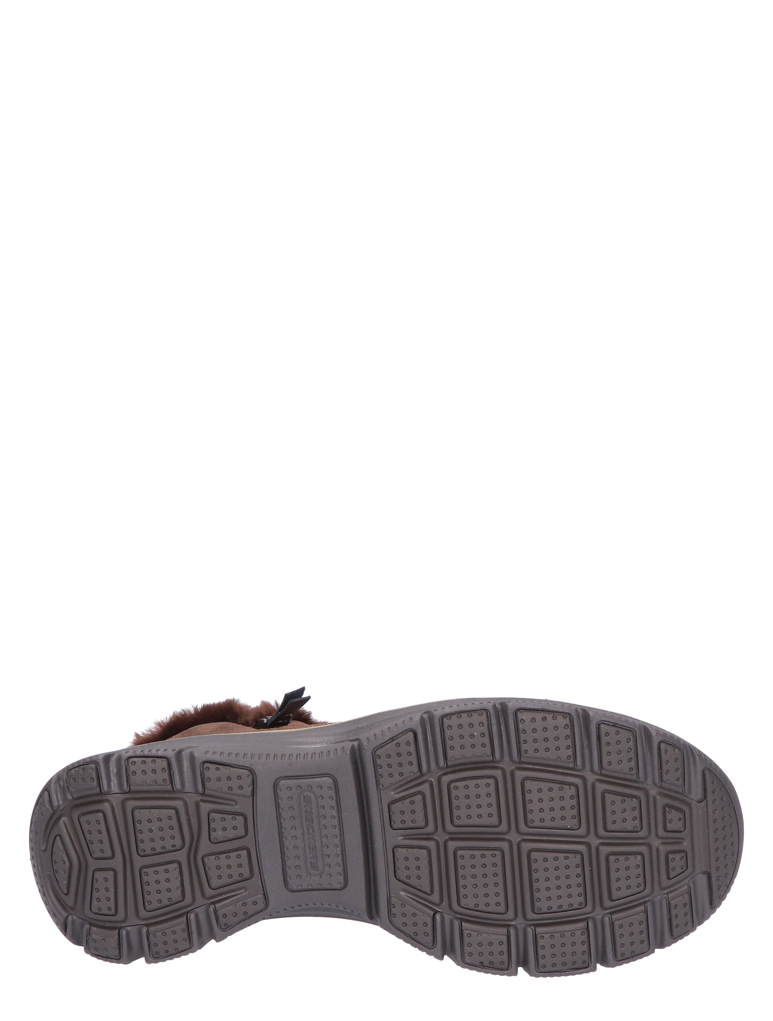 Skechers - Relaxed Fit 3M Faux Fur Chocolate - Dames - Boots - Enkellaarsjes - 45247_22_8