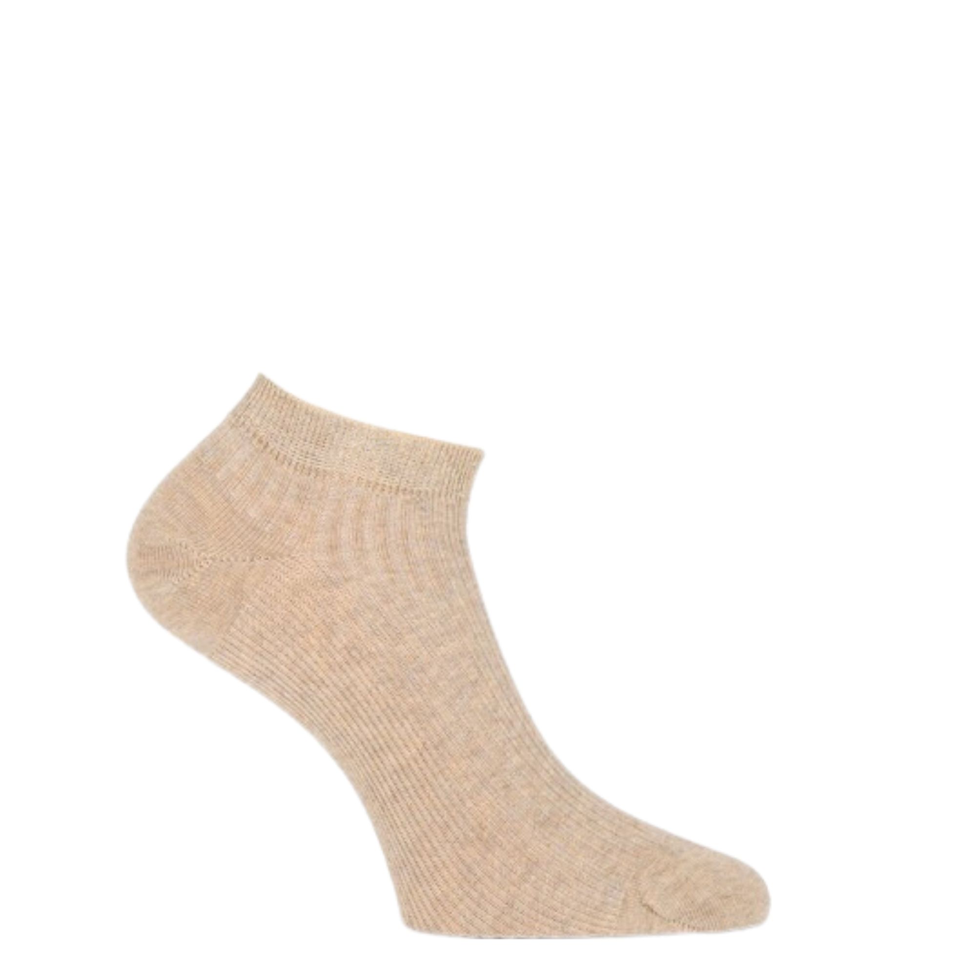 Marcmarcs - Amsterdam Beige Melange Gold - Dames - Sokken - 41470_77_3