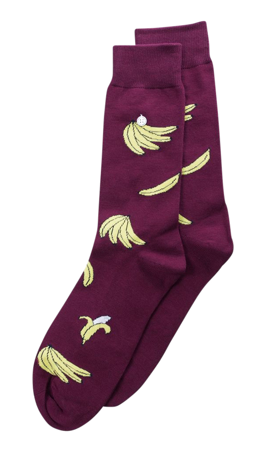 Bananas Bordeaux Yellow
