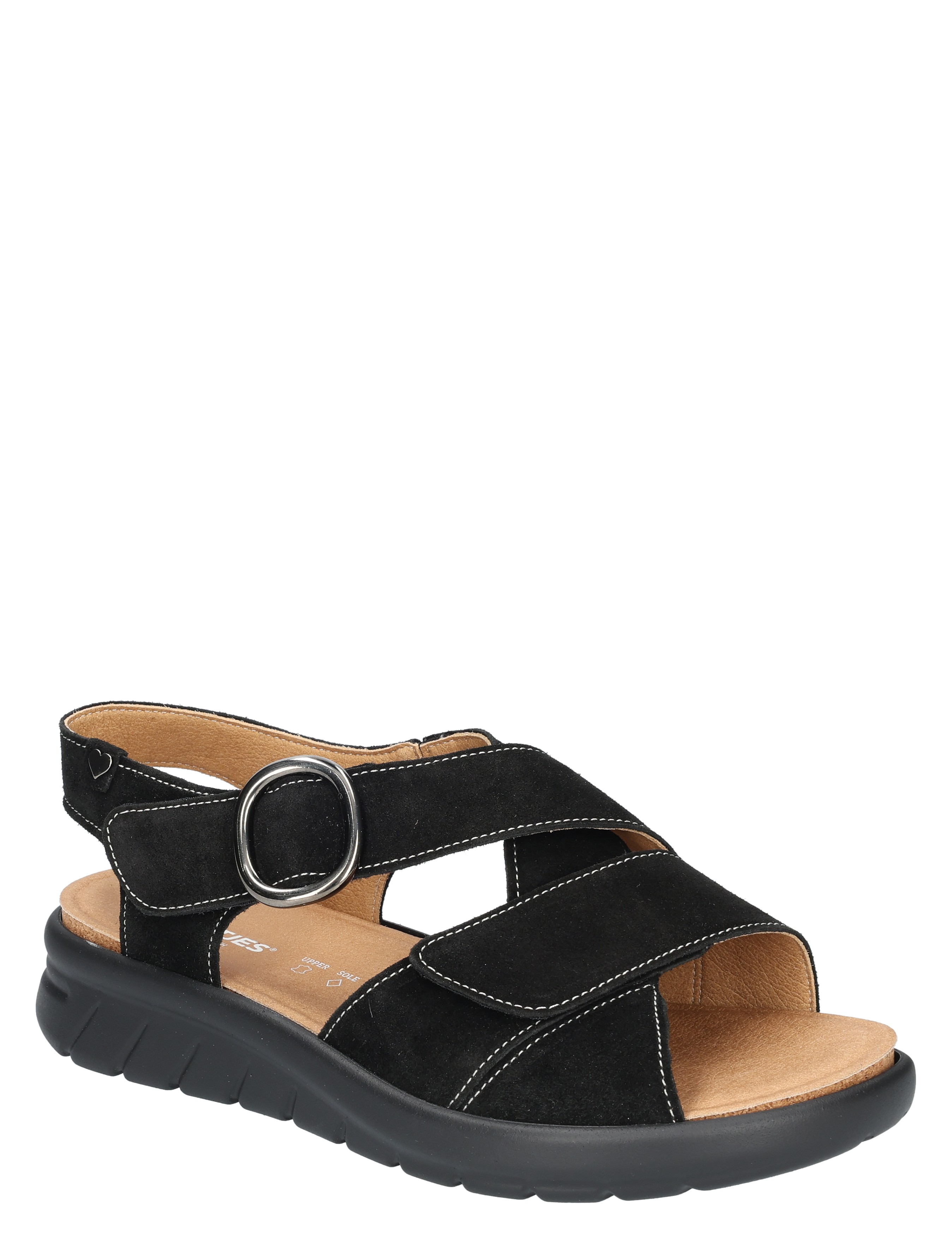 Hartjes - Calypso Black K-Wijdte - Dames - Sandalen - 50532_11_3