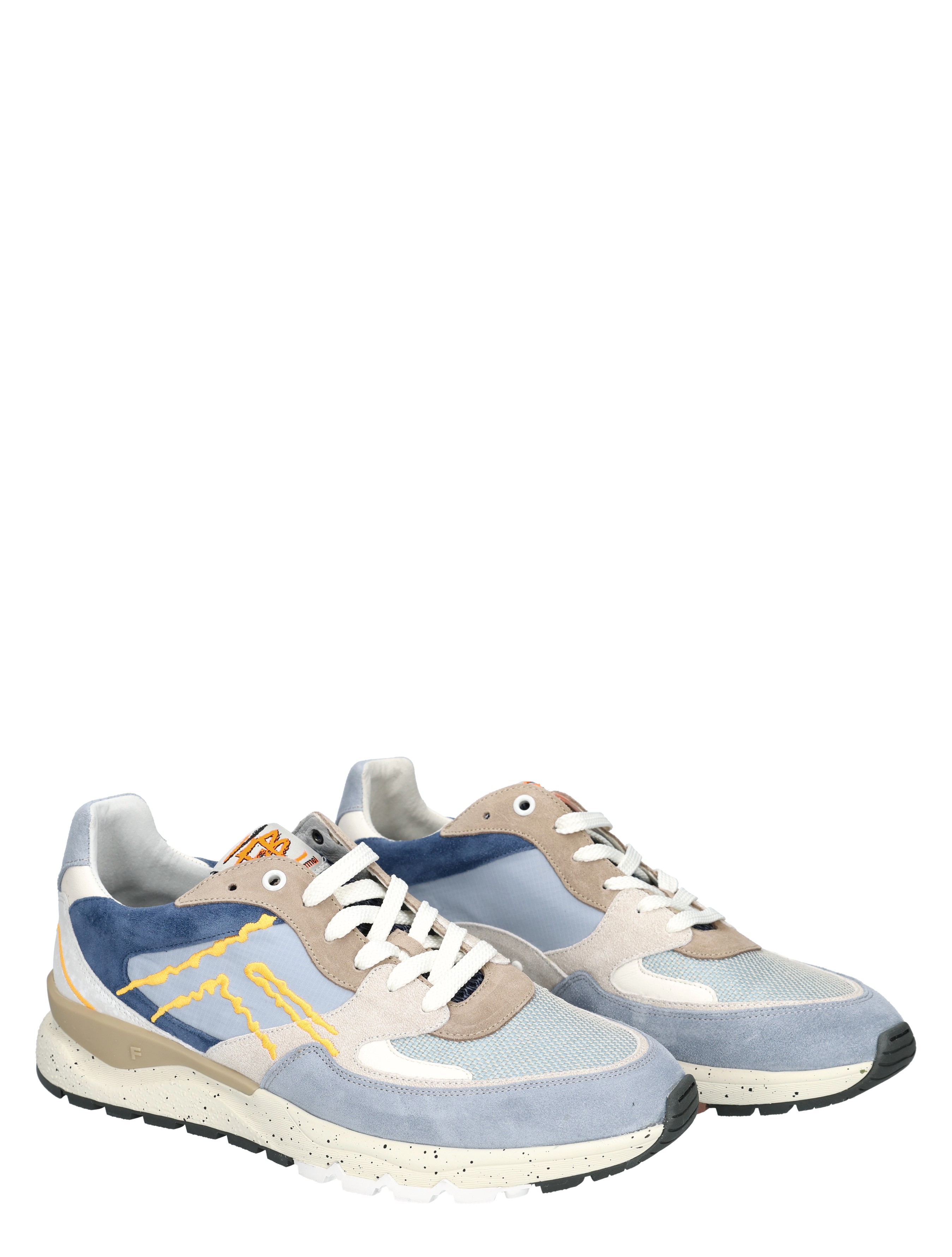 Floris van Bommel - De Treener 10243 42-02 Light Blue G+ Wijdte - Heren - Lage Sneakers - Sneakers - 50662_33_5